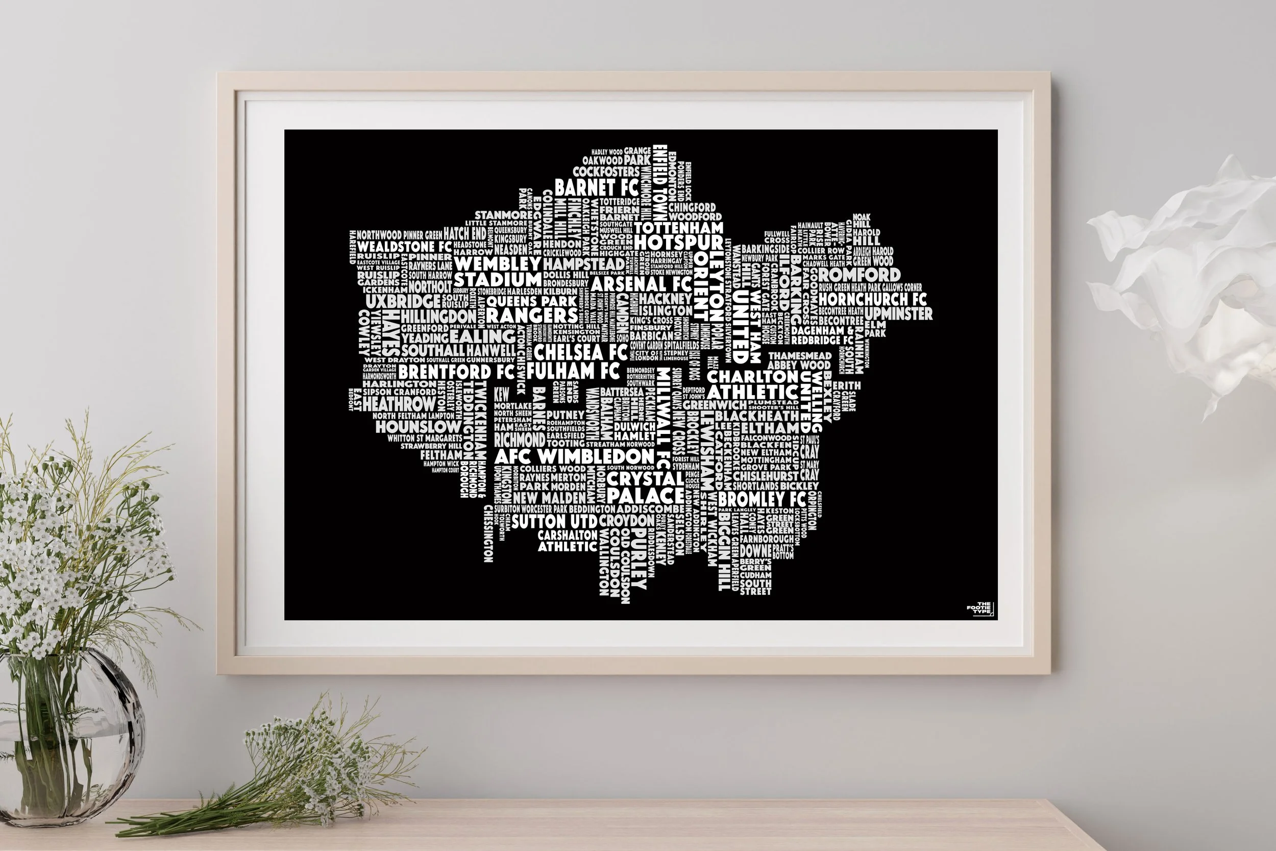London Football Print