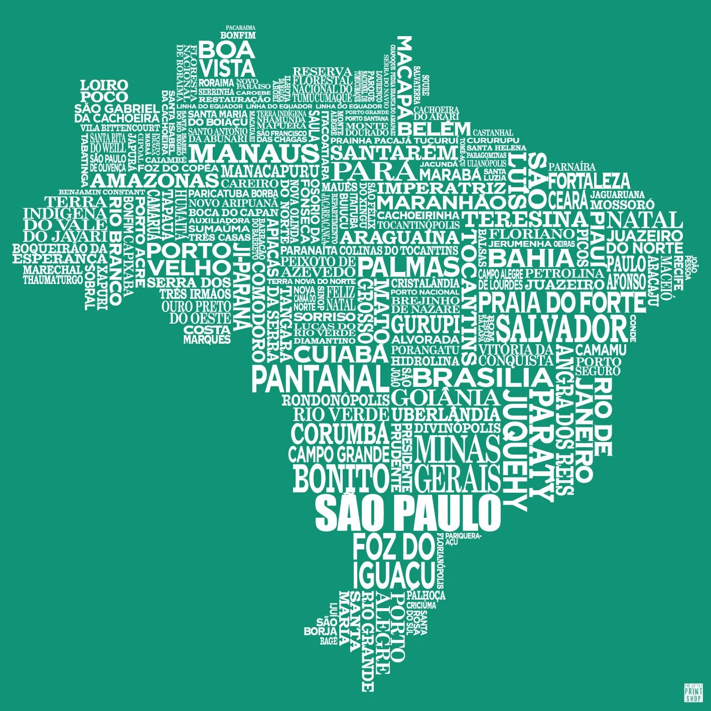 Brazil Map