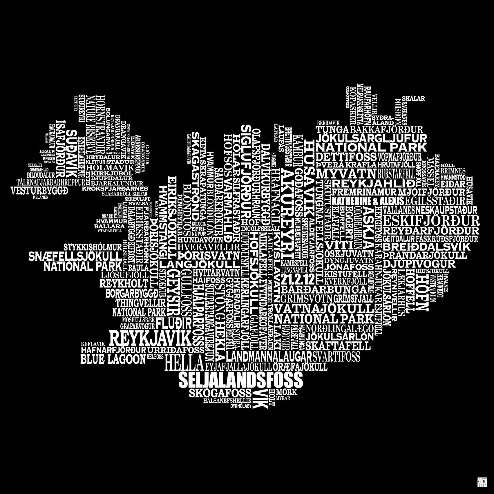 Iceland Map