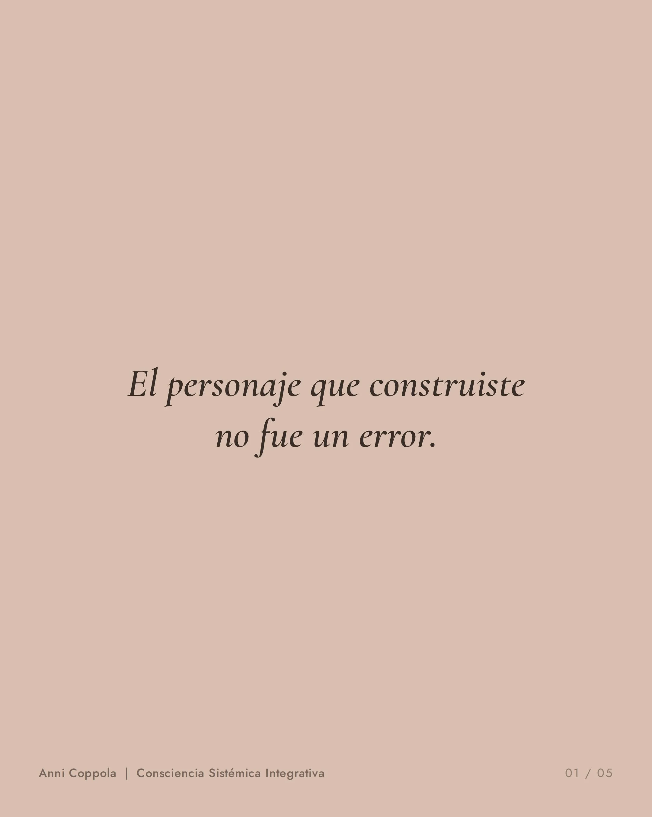 &ldquo;Todo personaje que sostuviste tuvo una funci&oacute;n. Ninguno naci&oacute; porque s&iacute;.
Cu&eacute;ntame en los comentarios: &iquest;cu&aacute;l fue el tuyo?&rdquo; #conscienciasistemicaintegrativa #lospersonajesobsoletos #regresoami #cal