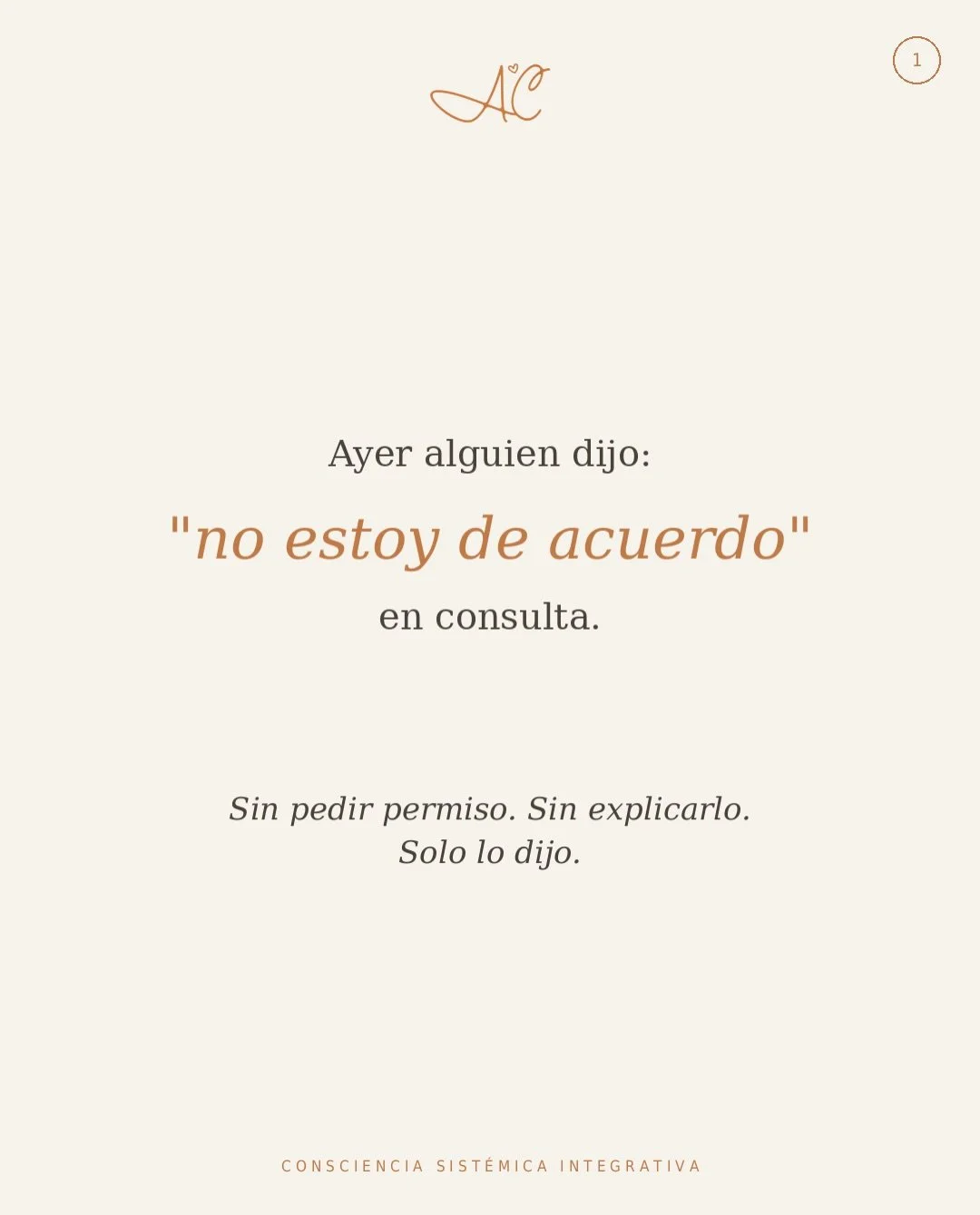 Muchas veces yo soy, sin buscarlo, el pap&aacute;, la mam&aacute;, la profesora, el jefe. La figura que en alg&uacute;n momento hizo que guardarte fuera lo m&aacute;s seguro. Pero aqu&iacute; el espejo es distinto: te muestra que lo que aprendiste a 