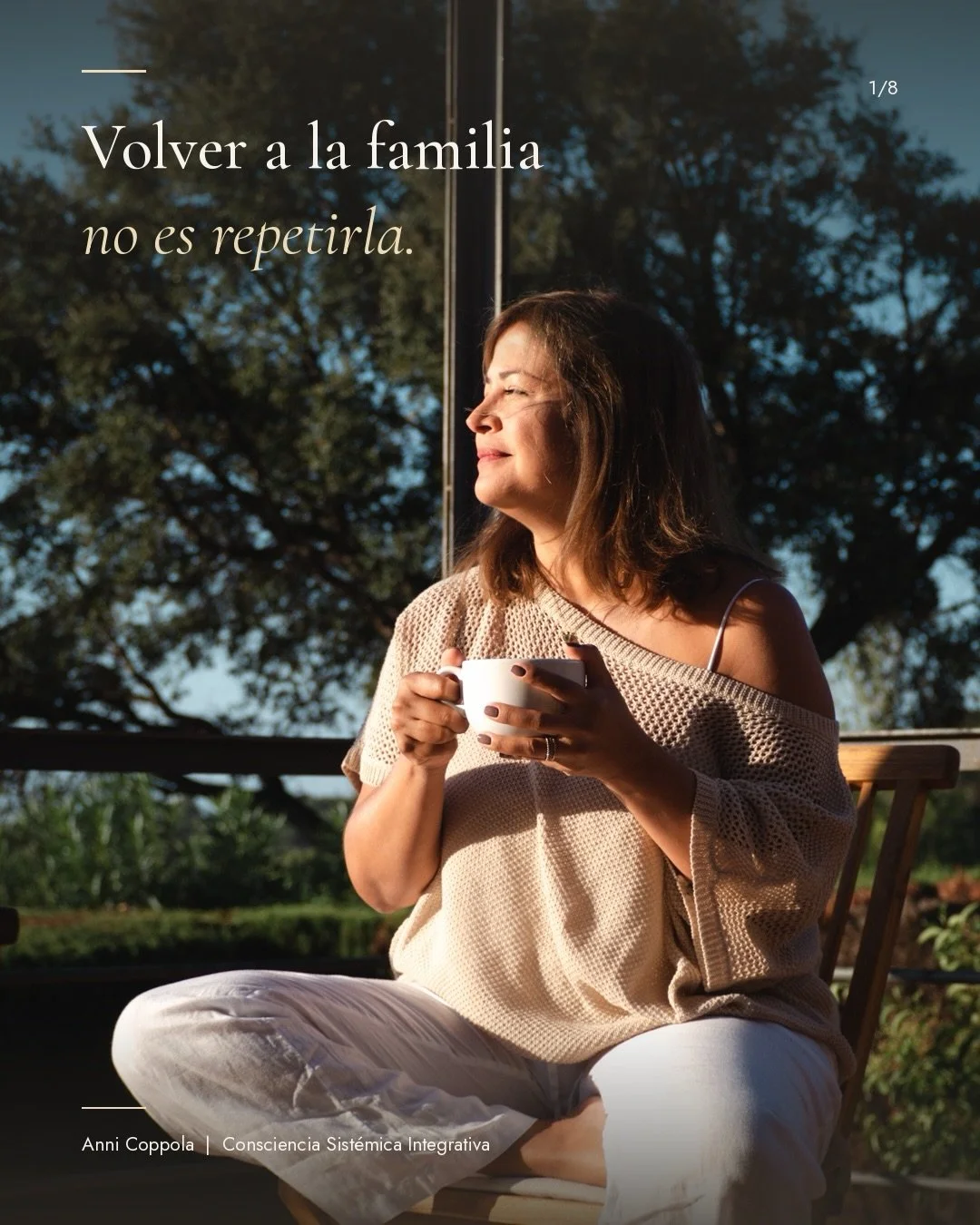 Este tema no lo escribo desde afuera.

Yo tambi&eacute;n me he quedado peque&ntilde;a por miedo a no pertenecer. Y con los a&ntilde;os he entendido algo que repito mucho: nuestros padres nos facilitan el camino. Porque si algo nos regalan, es justame