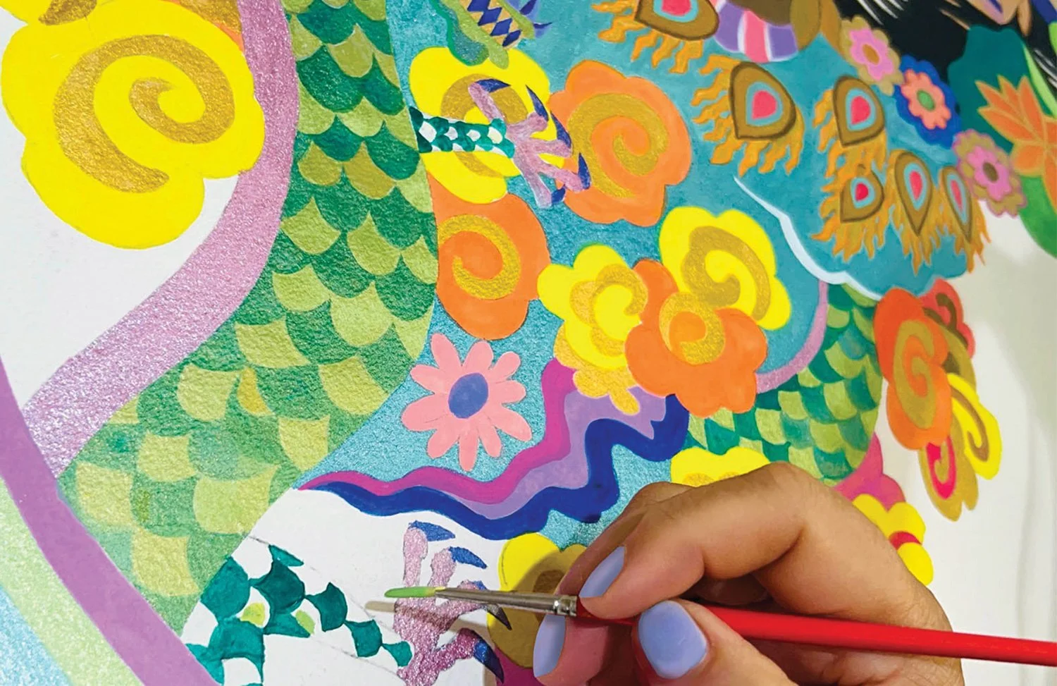 COLOUR, STORY & GOUACHE!