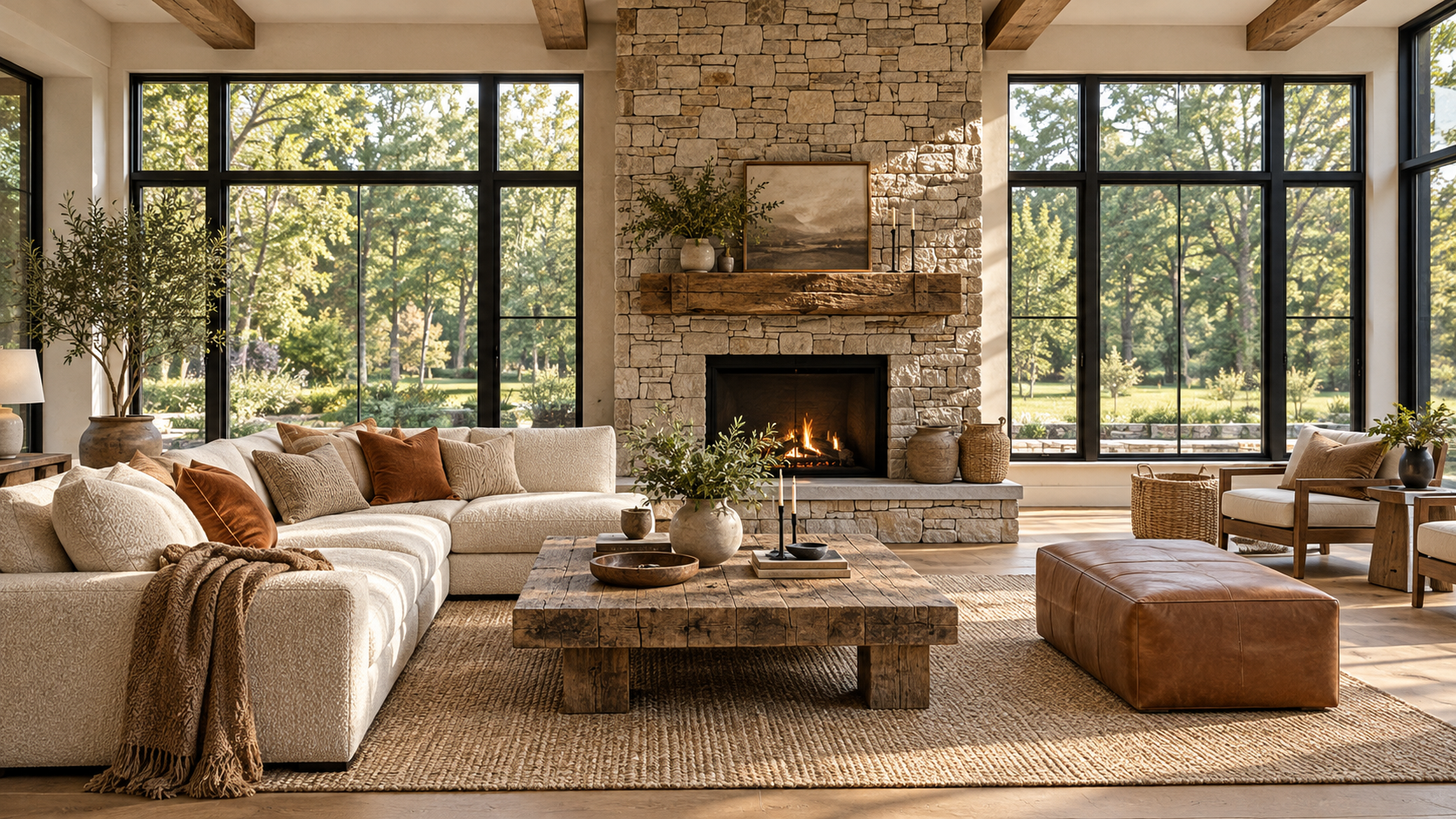 Sunlit Family Room with Stone Fireplace.png
