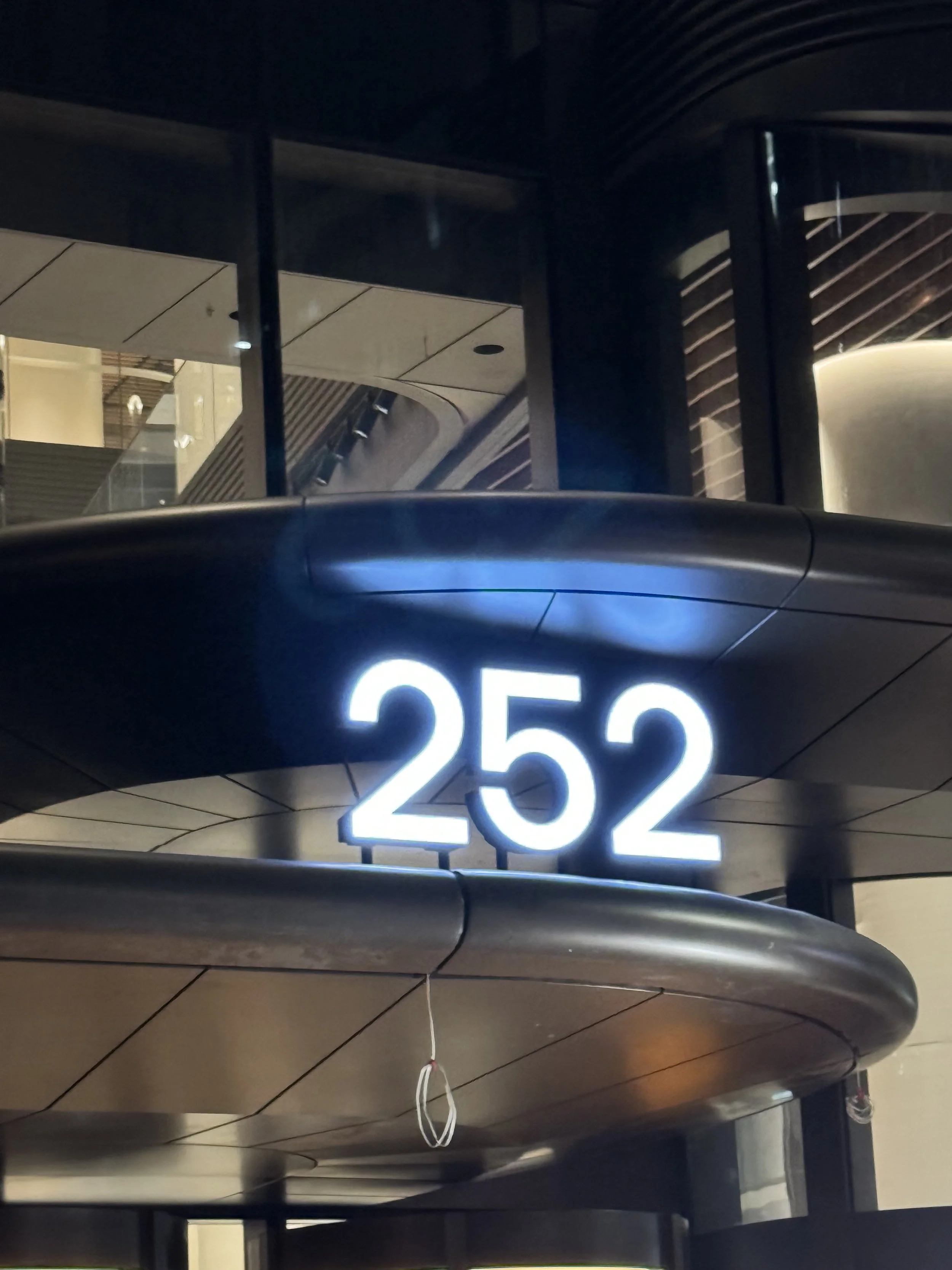 252 Pitt Street - external signage