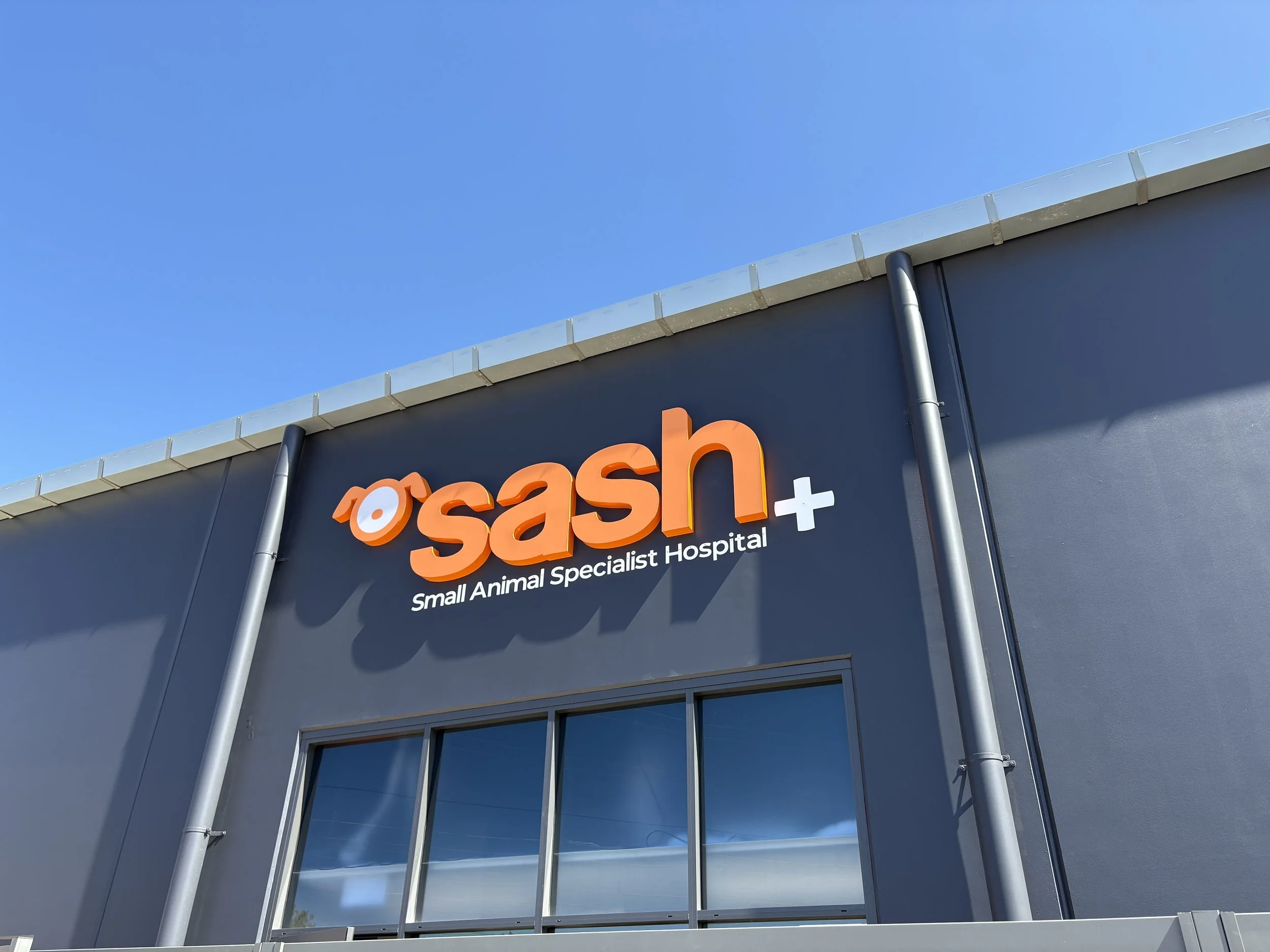 Sash External signage