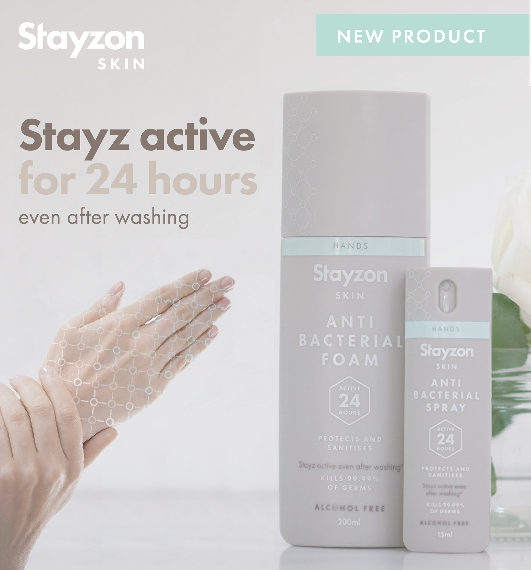 Stayzon - Anti-Bacterial Spray