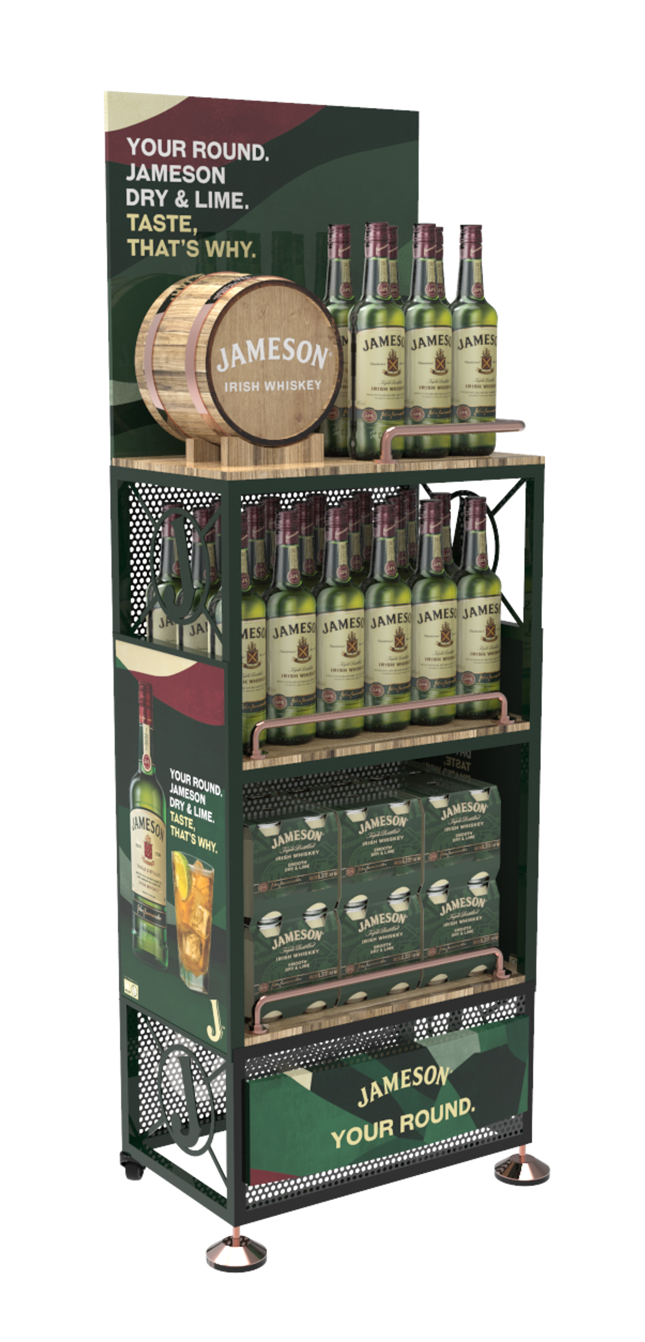 Jameson Heritage Permanent Display - Pernod Ricard
