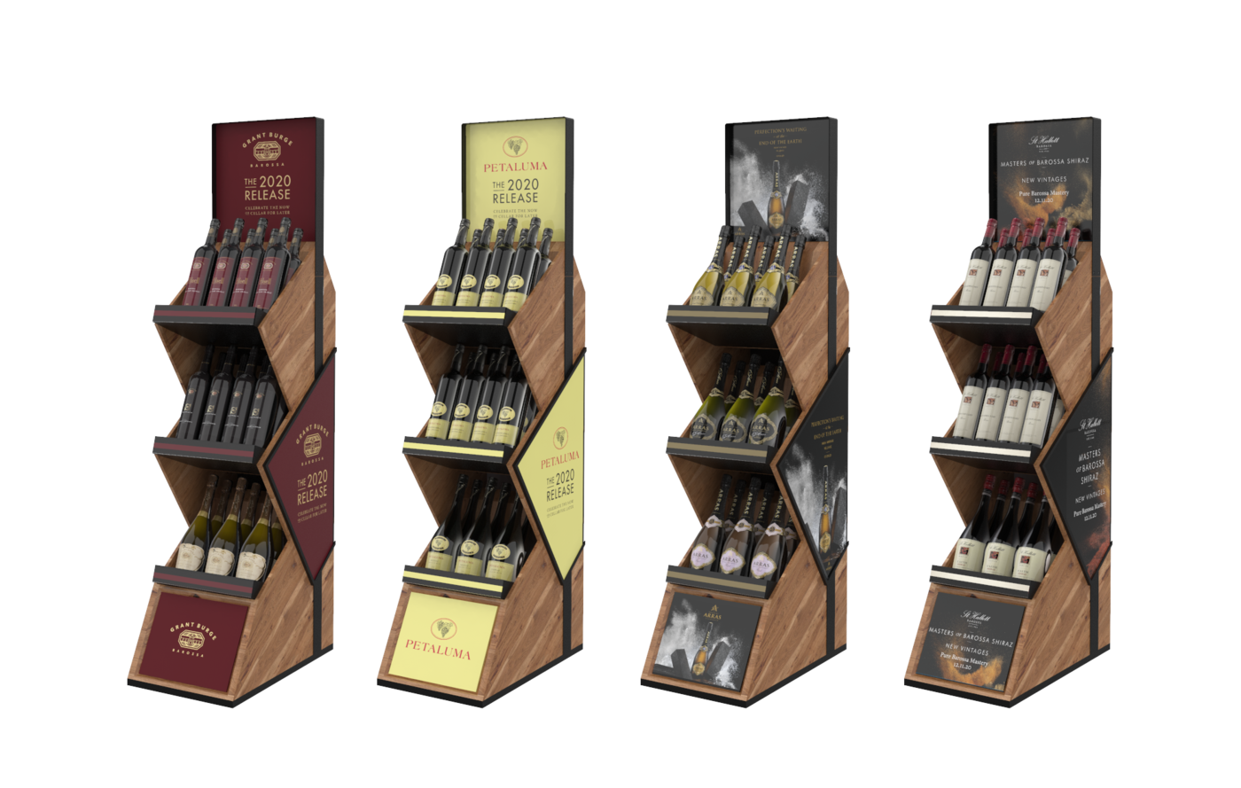 Interchangeable permanent display - Accolade Wines