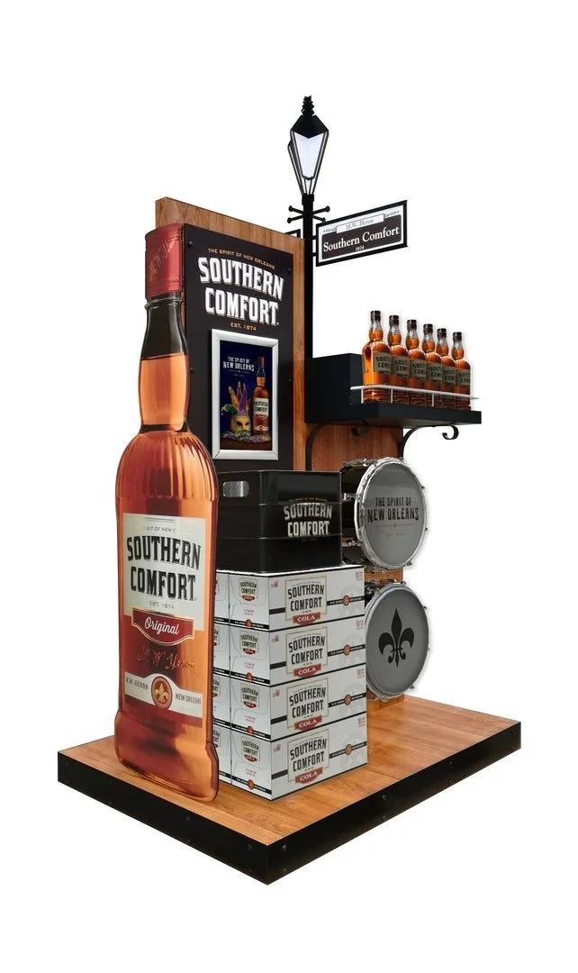Southern Comfort - New Orleans permanent display