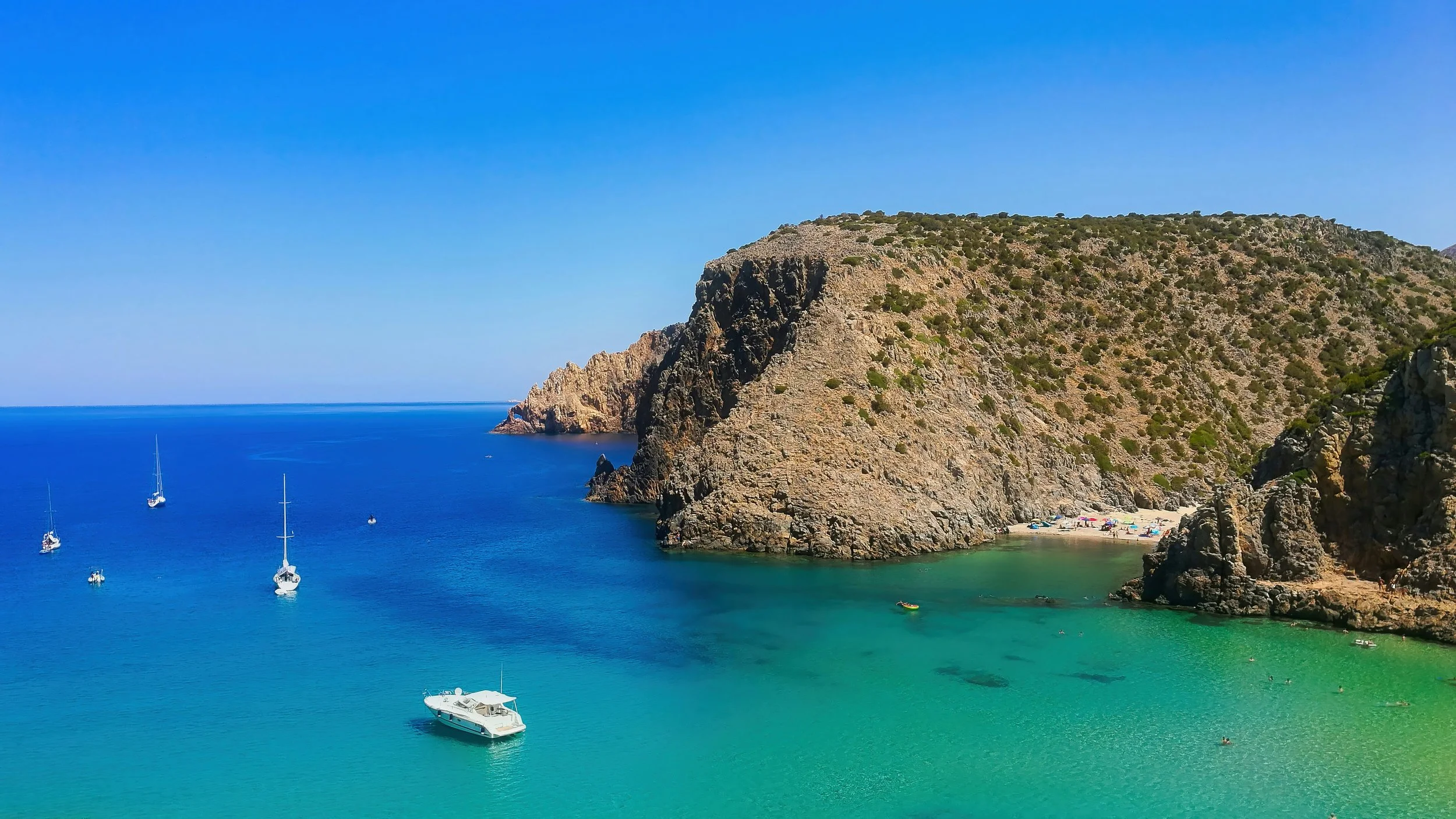Cala Domestica in Zuid-Sardinië