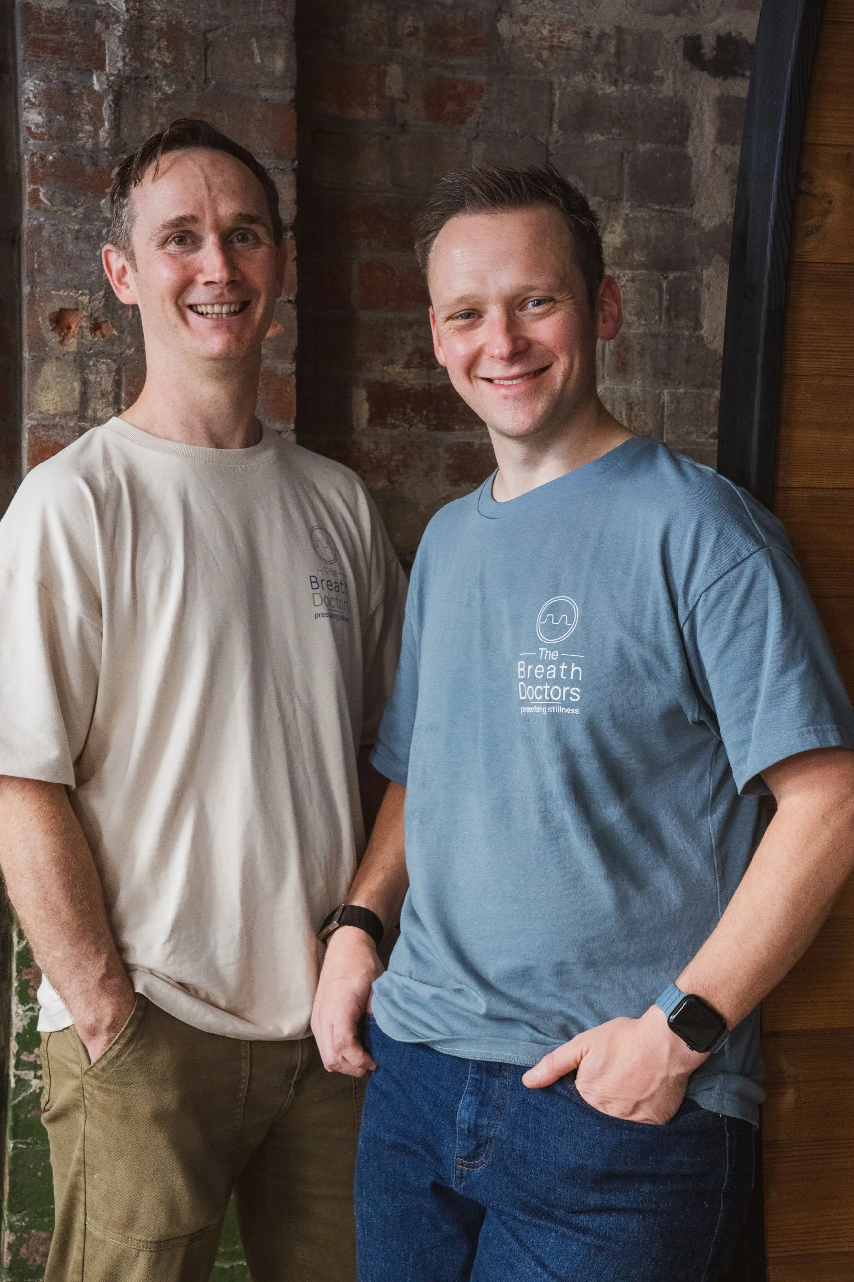 Dr James Brunning and Dr Tim Hughes, founders of The Breath Doctors