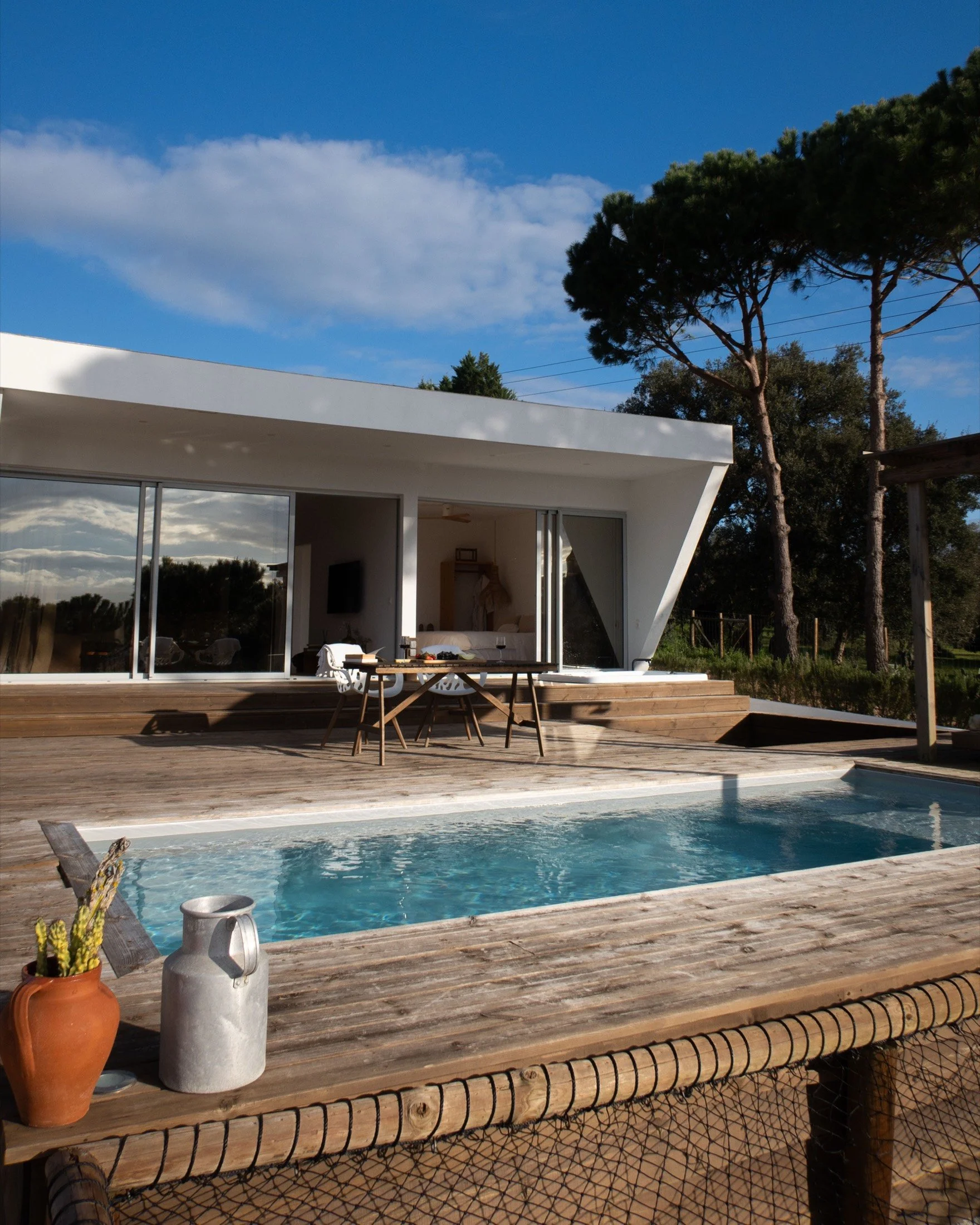 Private pool and terrace
