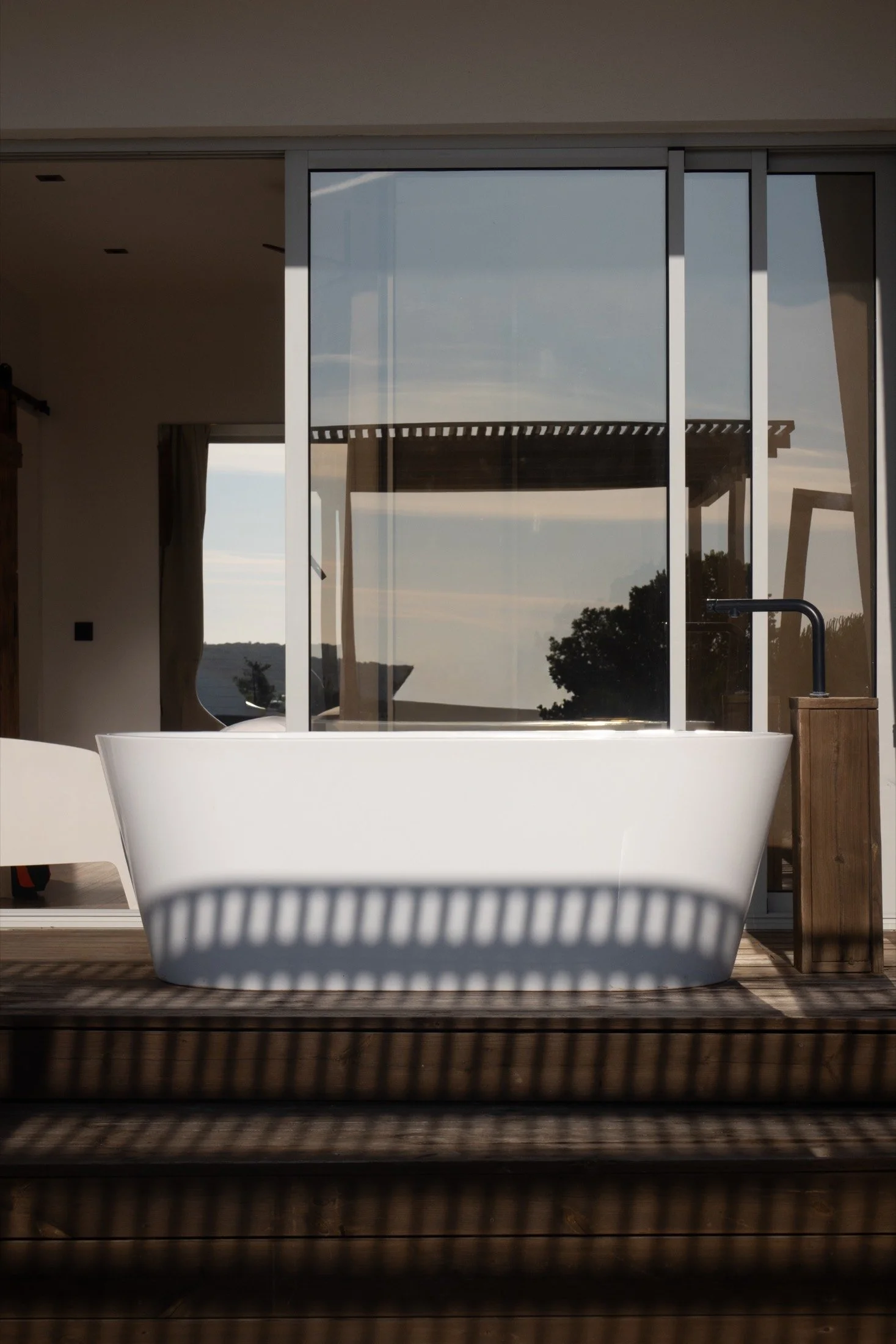 Hot tub by the glass