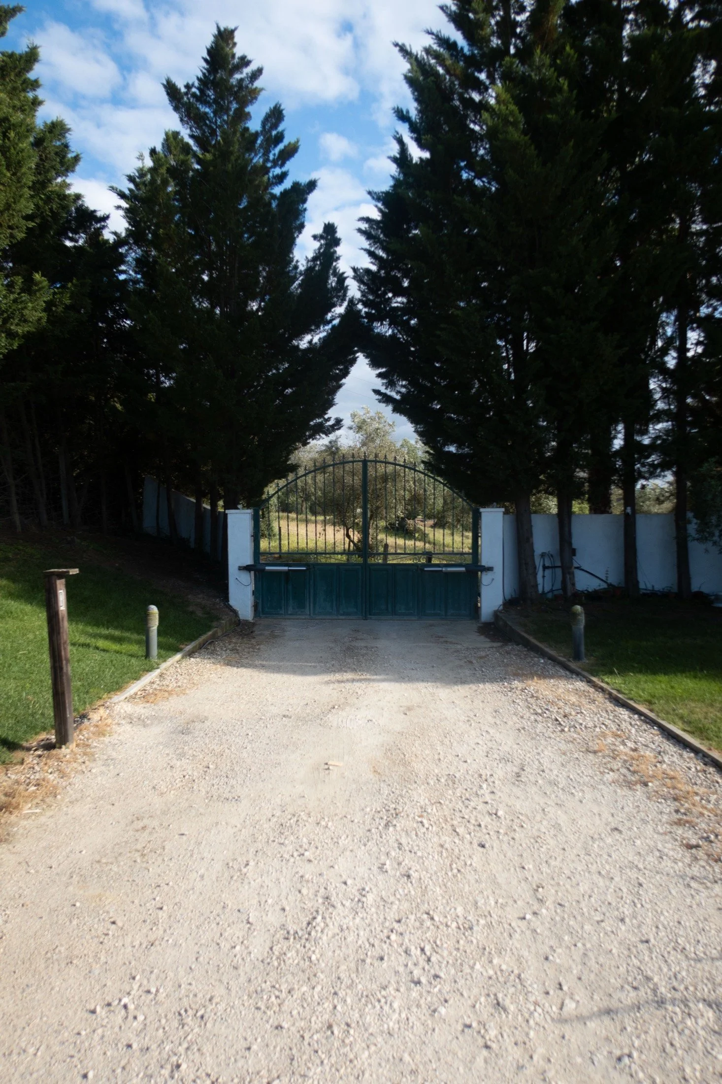 The entrance to the farm