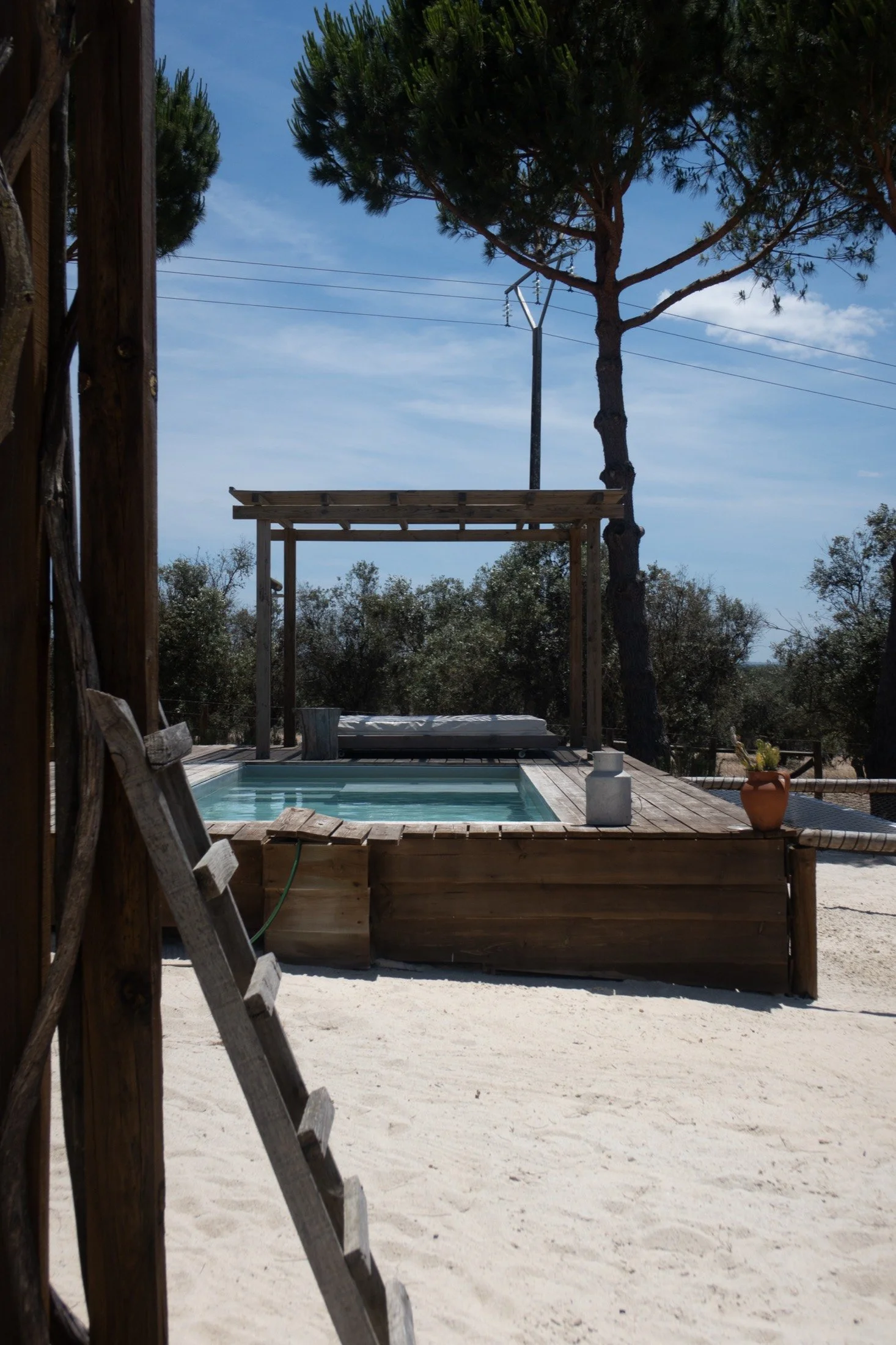 Pool and daybed