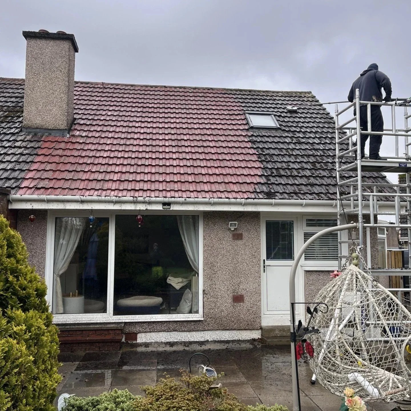 Roof cleaning 