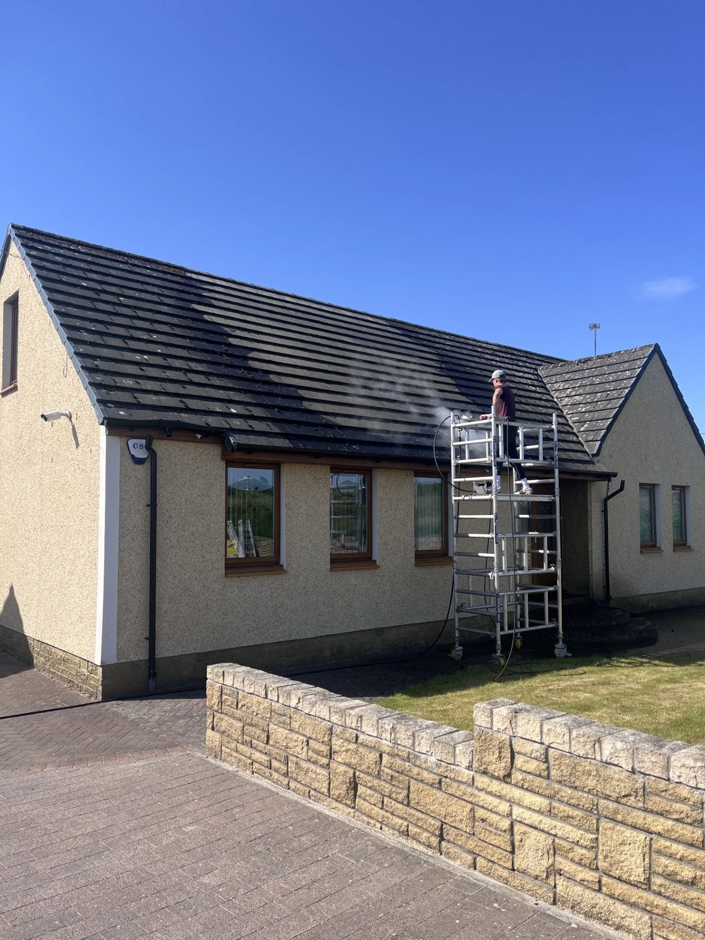 Roof cleaning