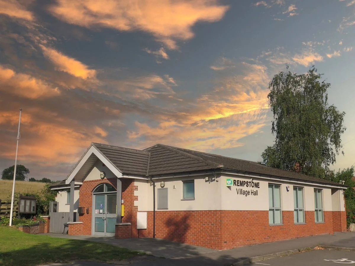 Exterior of Rempstone Village Hall where Jenny teaches Mat Pilates classes