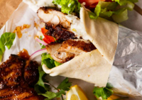 BBQ Chicken Shawarma