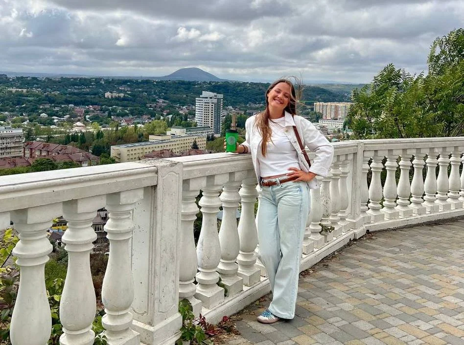 View over Pyatigorsk city and Mount Mashuk in the Caucasus region of Russia, September 2025