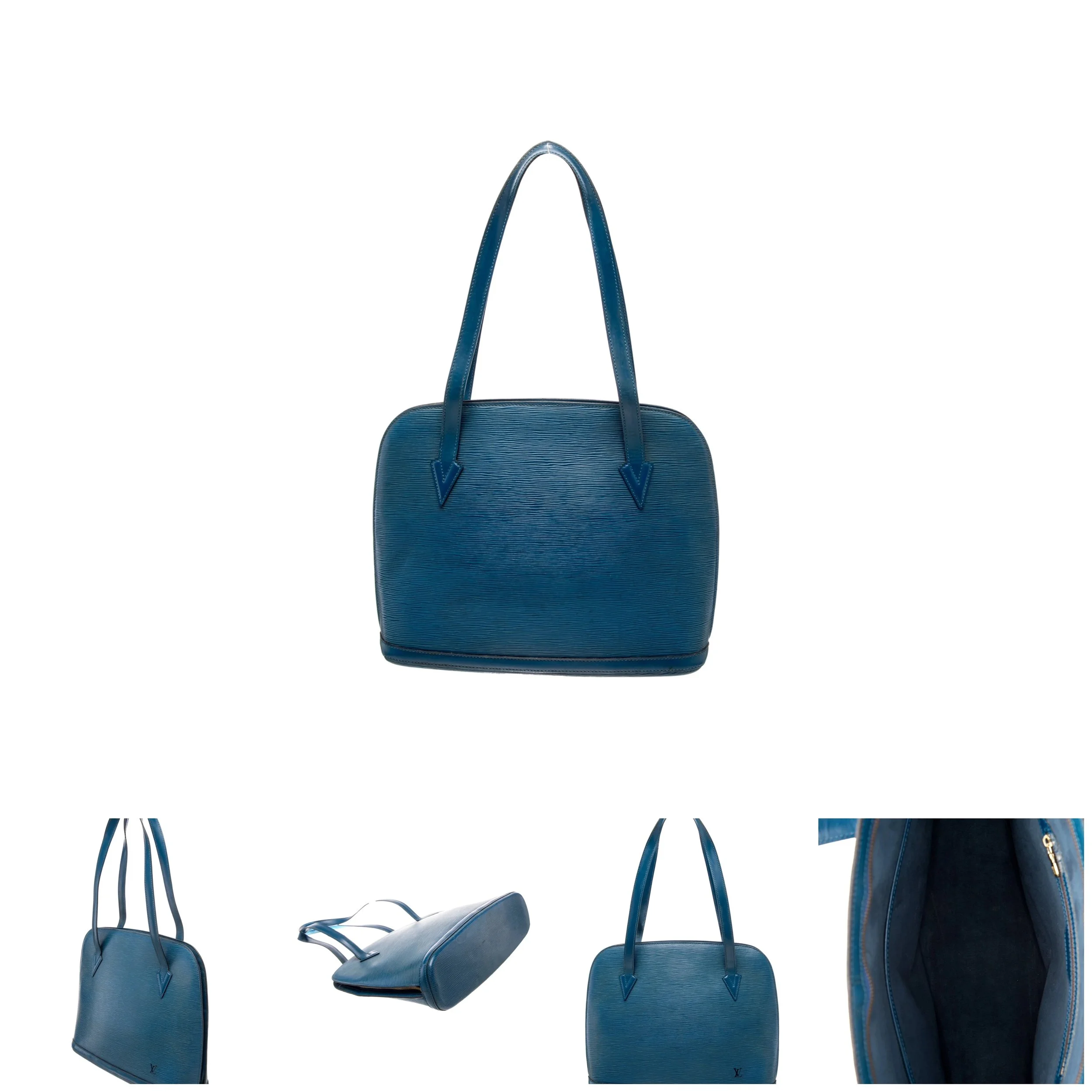 The Transformation: This Louis Vuitton Lussac underwent far more than a routine cleaning. It received a complete Bag Spa, including a deep cleaning of the exterior Epi leather to remove years of built-up dirt, grime, and water spots, along with a tho