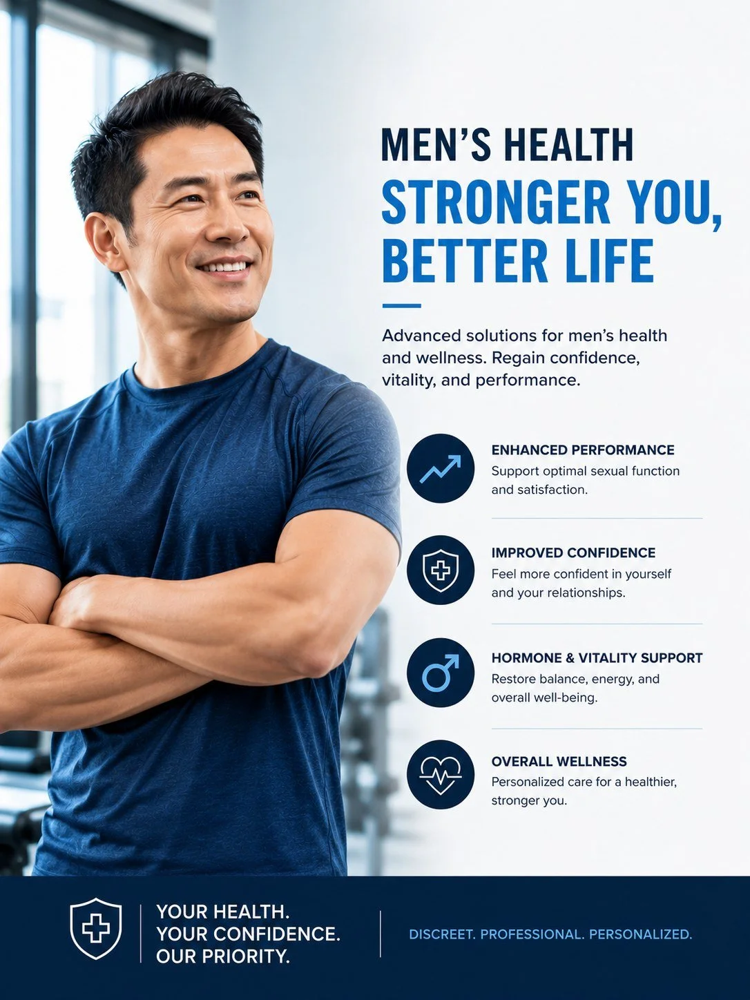 Dr. Zhang office offering Men's Sexual Health