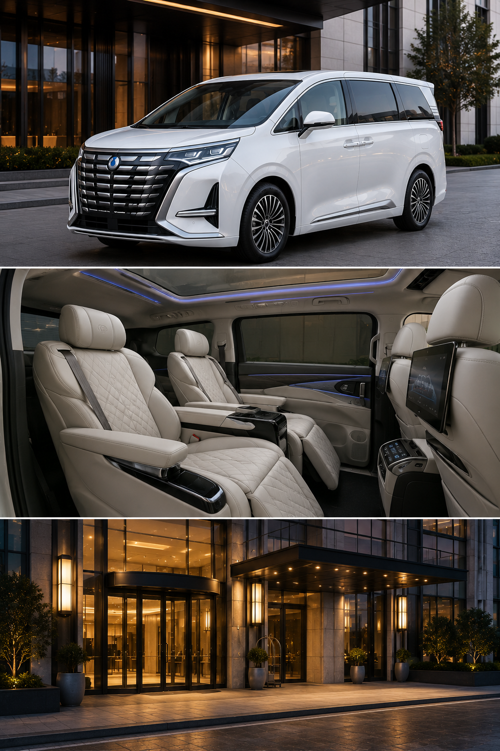 Luxury transportation and concierge services provided by Titan urology