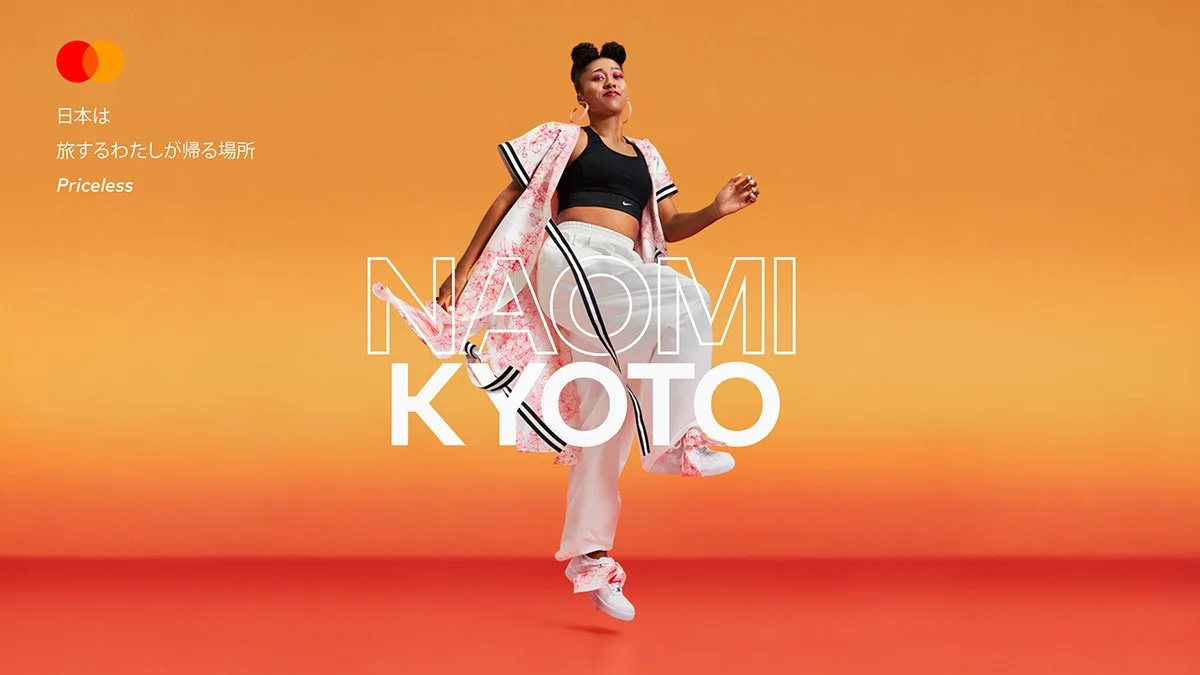 Naomi Osaka Mastercard 「Priceless Collection」