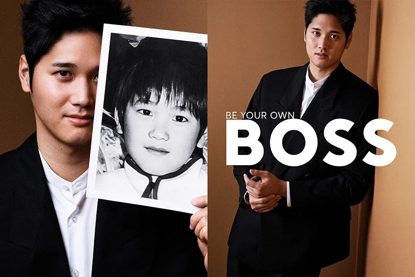 HUGO BOSS x Shohei Otani 「Be Your Own BOSS」