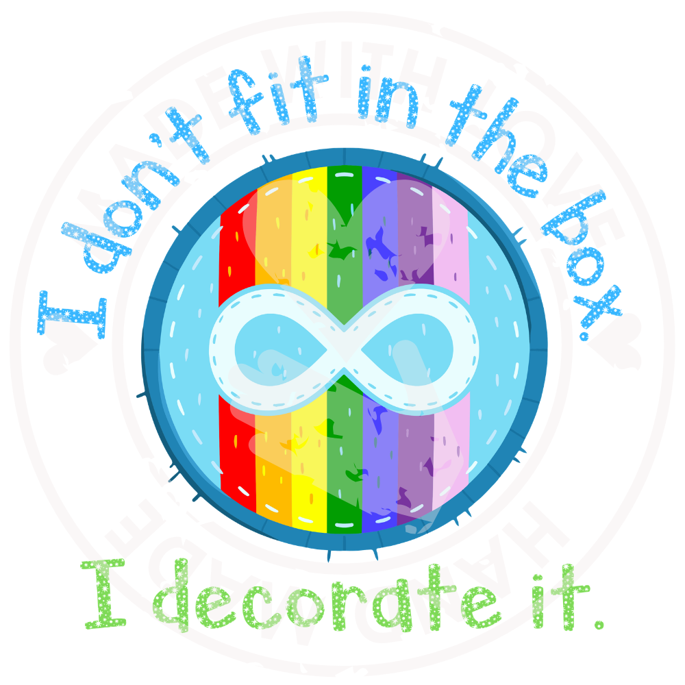 Fit in the Box - Autism PNG