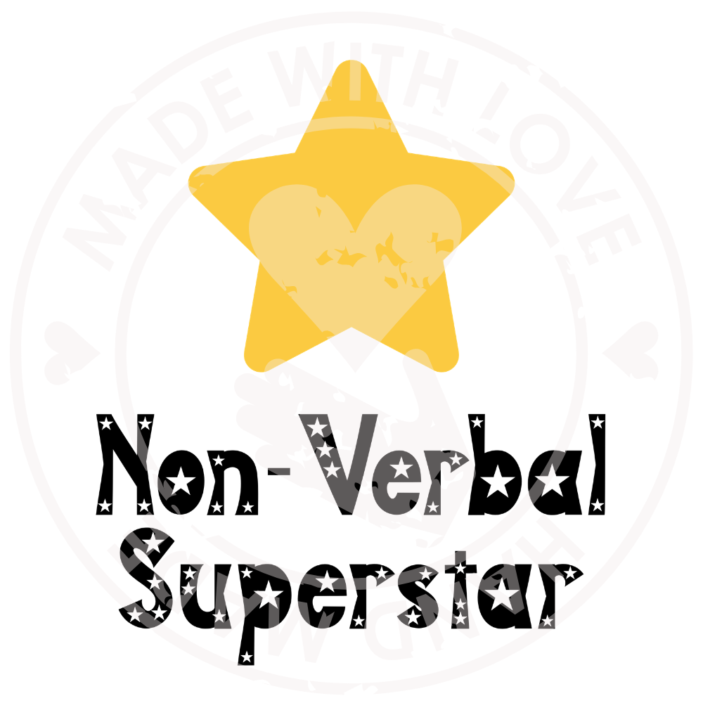 Non-Verbal Superhero - Autism PNG