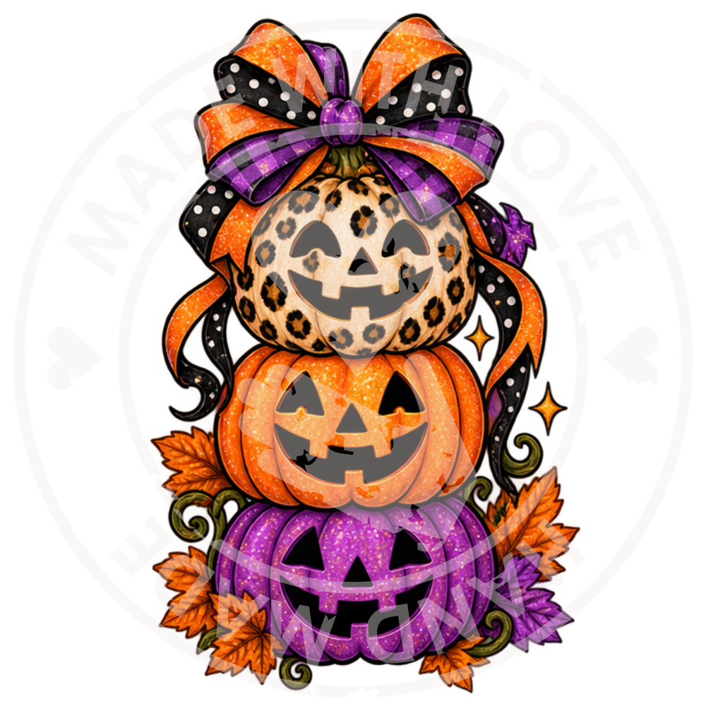 Stacked Pumpkins