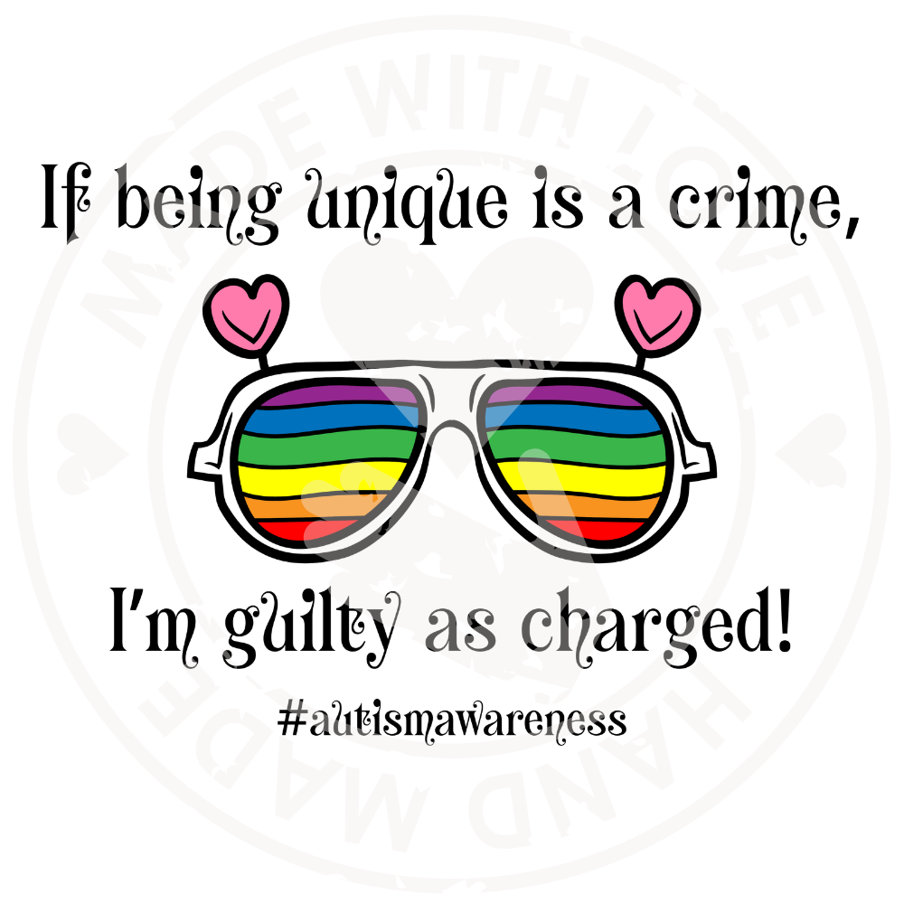 Unique - Autism Awareness PNG