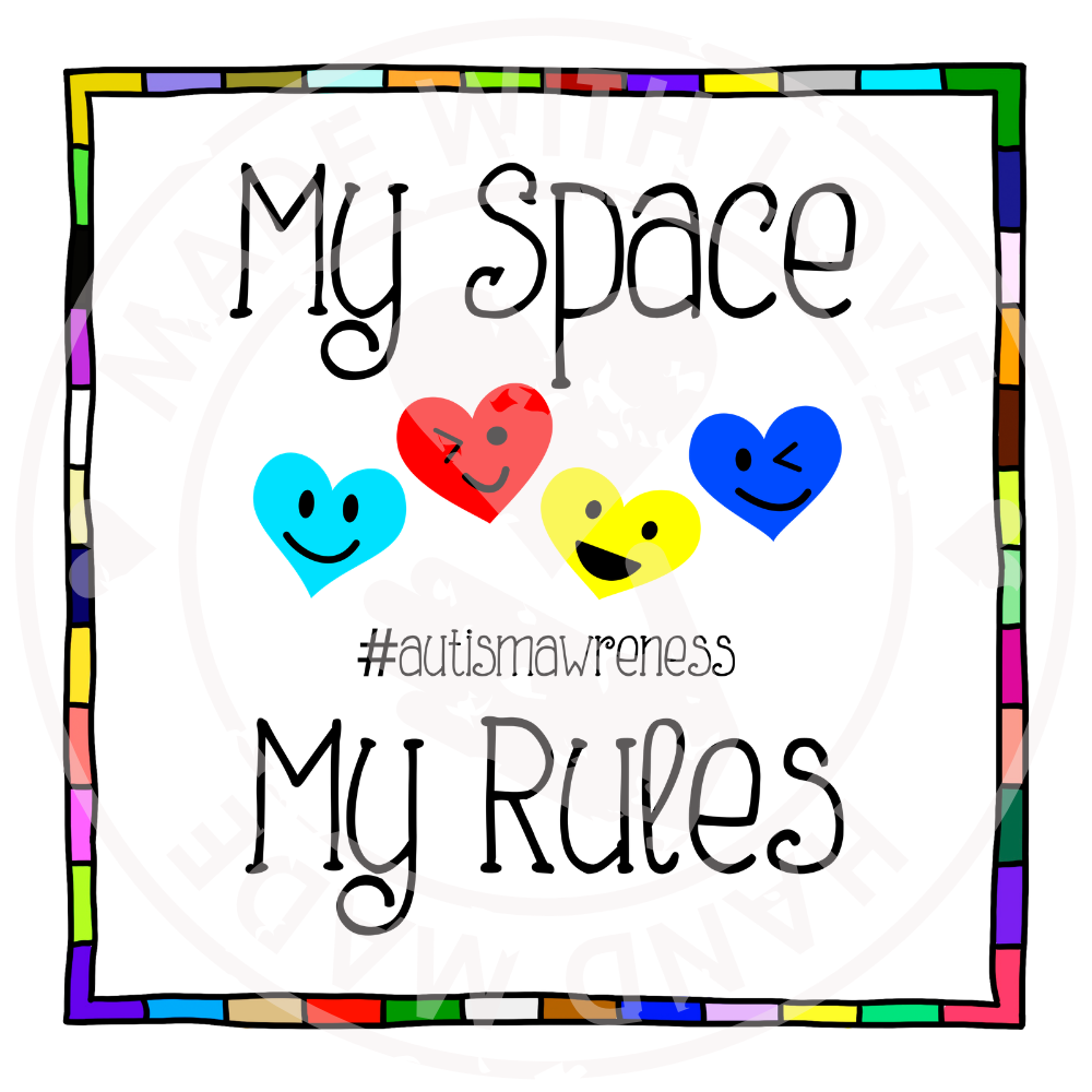 My Space - Autism Awareness PNG