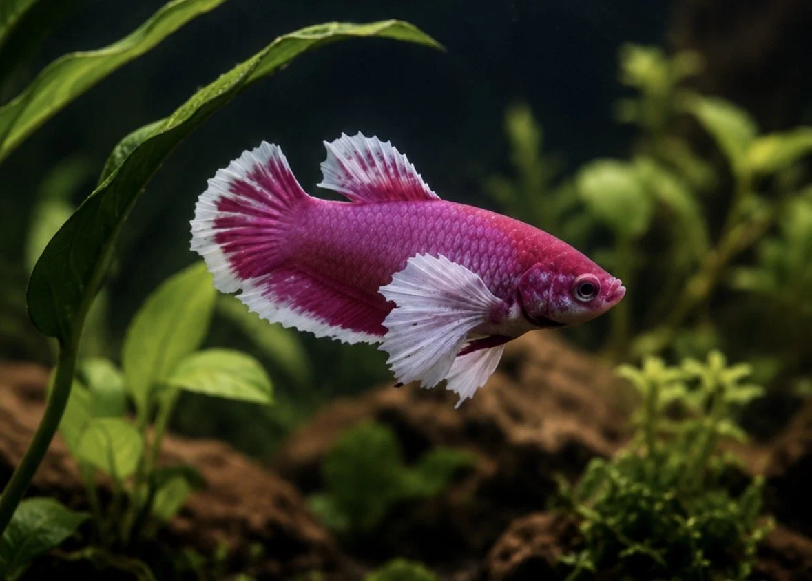 Betta Dumbo Violette femelle