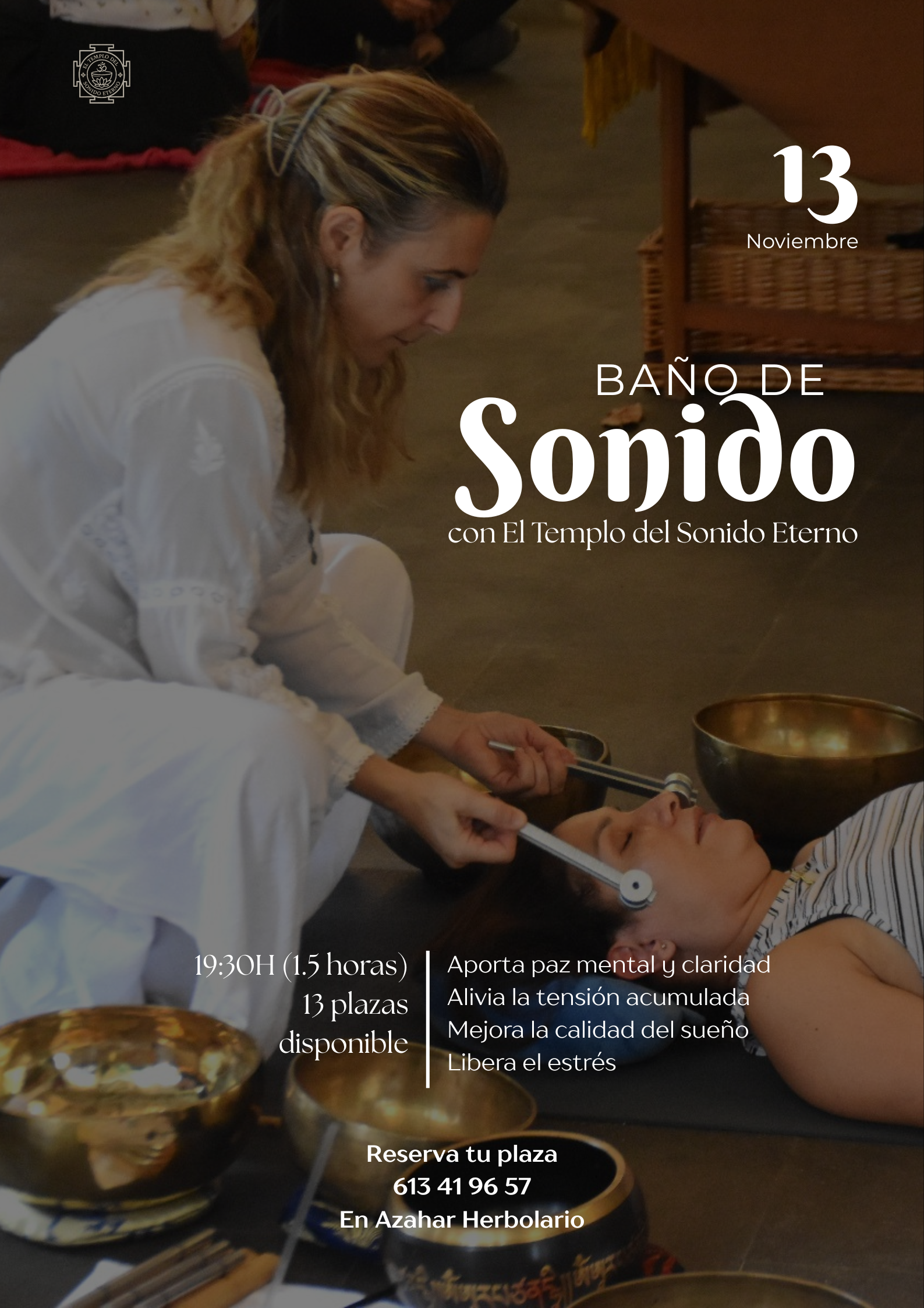 Yoga Restaurativo con Baño de Sonido