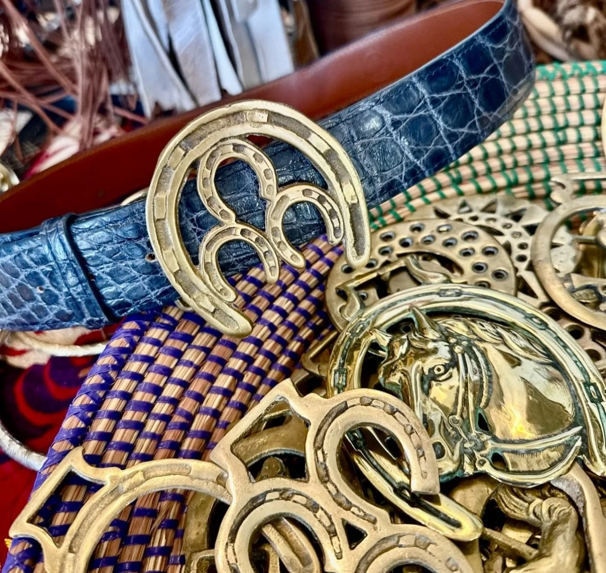 New vintage horse brasserie buckles. 
From vintage horse brass to one-of-a-kind statement buckles. 

We&rsquo;ve given this timeless equestrian treasure a new life. 

Dm for availability and  pricing.