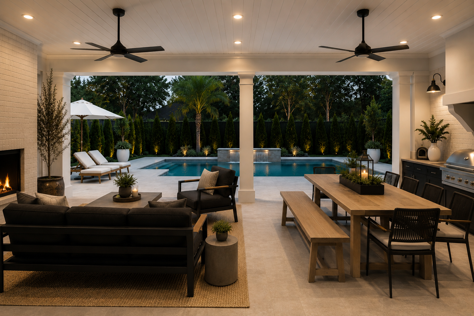 Stage: Concept | Resort inspired spaces designed to bring family and friends together.