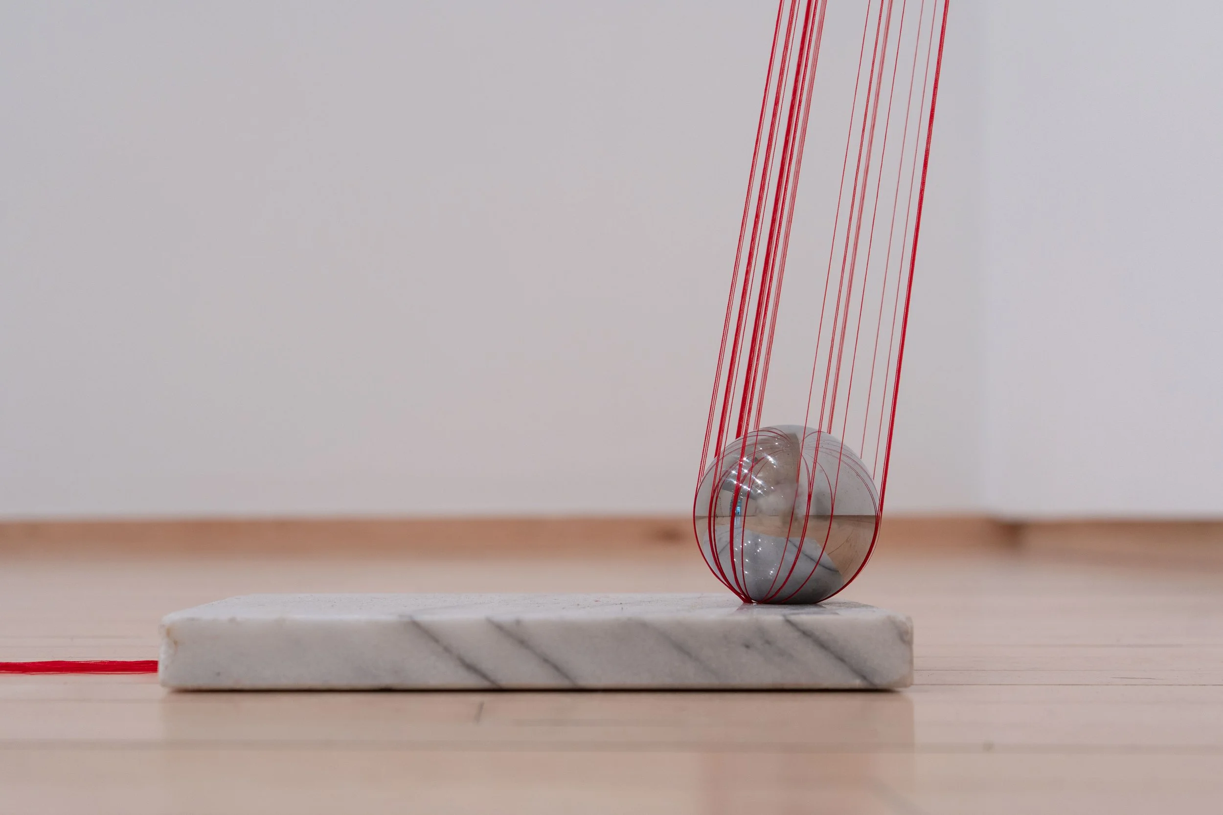  Sunk cost —   Nylon, marble, steel, bearing ball
 
Image courtesy of Priya Vaswani