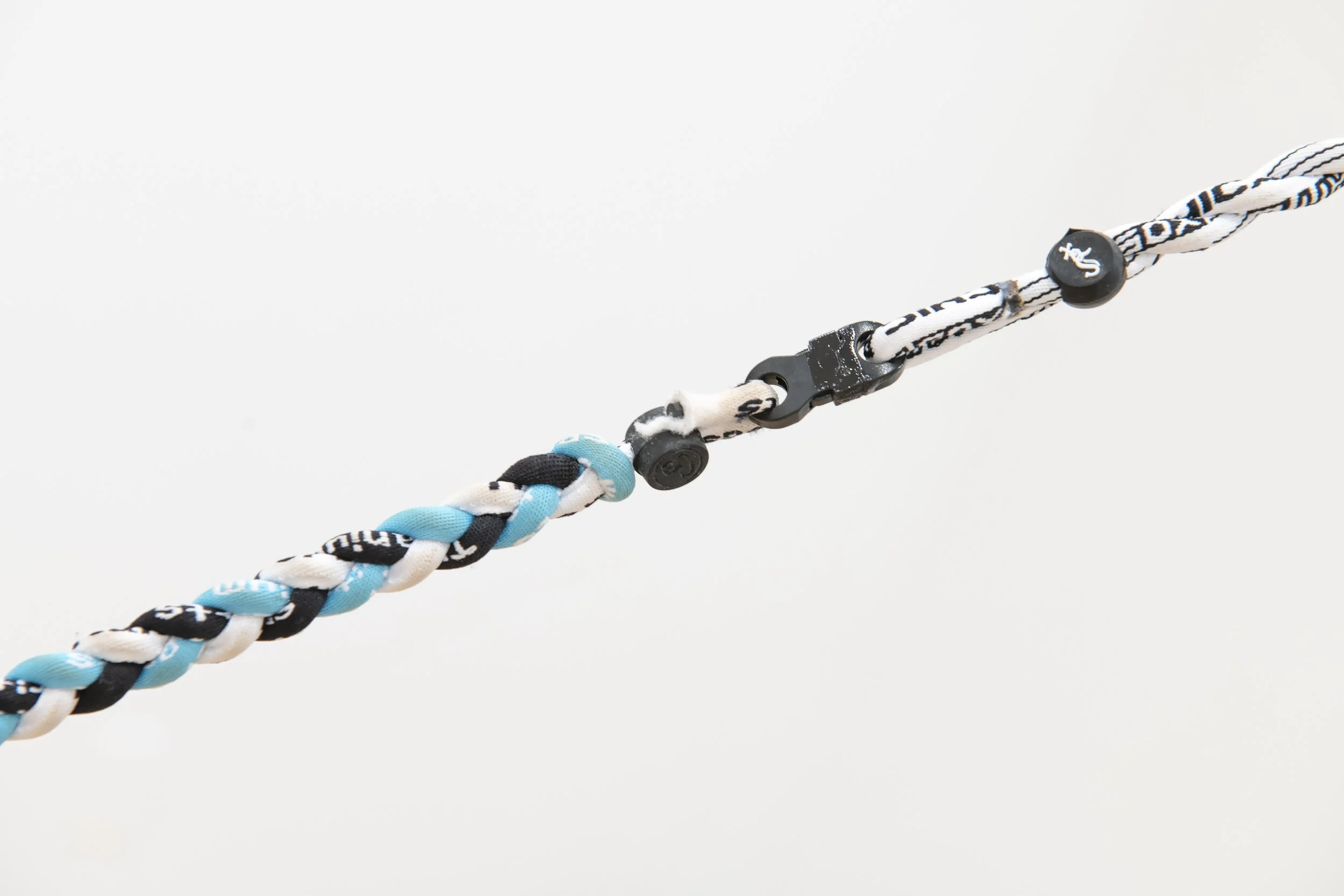   That’s no moon —   Steel, pine rosin, Death Star temporary tattoo, used titanium magnet braided necklaces, stone
 
Image courtesy of John Carlano