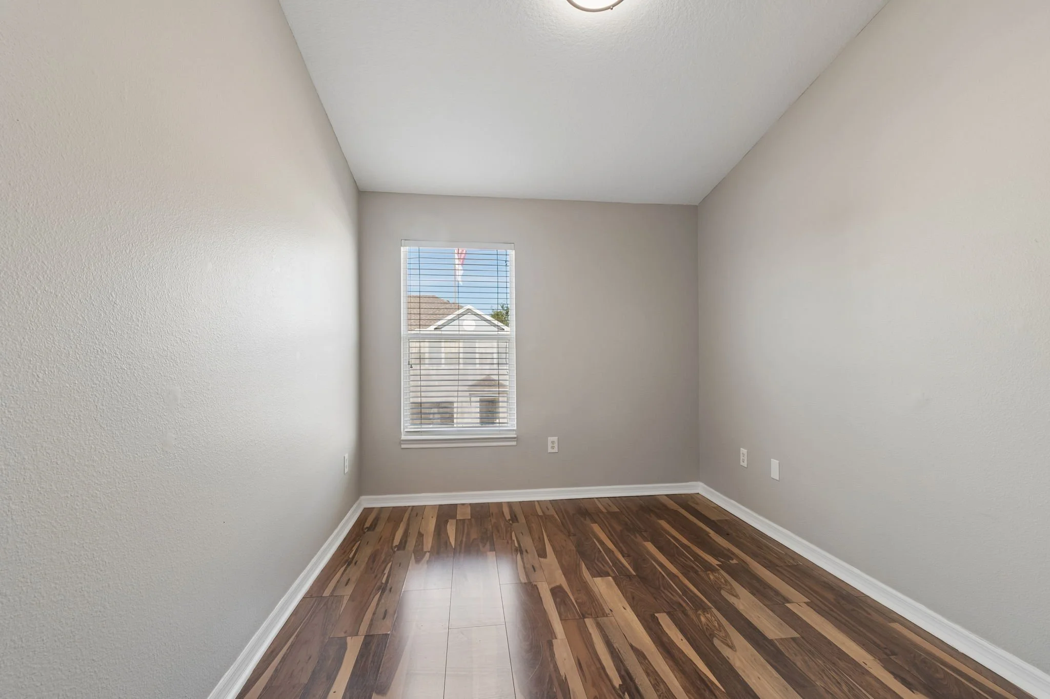 small bedroom empty