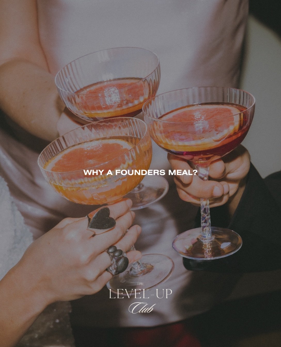 Why a Founders Meal? Let me tell you 🖤

I&rsquo;ve stood in enough networking rooms holding a shit glass of water, swapping business cards and leaving with... nothing. No excitment, no knowledge, no connections, LEAVING QUESTIONING MY BUSINESS?!

Th