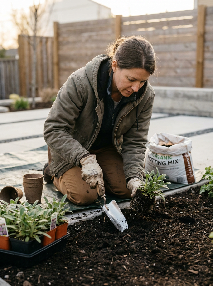 Mulching & Garden Beds