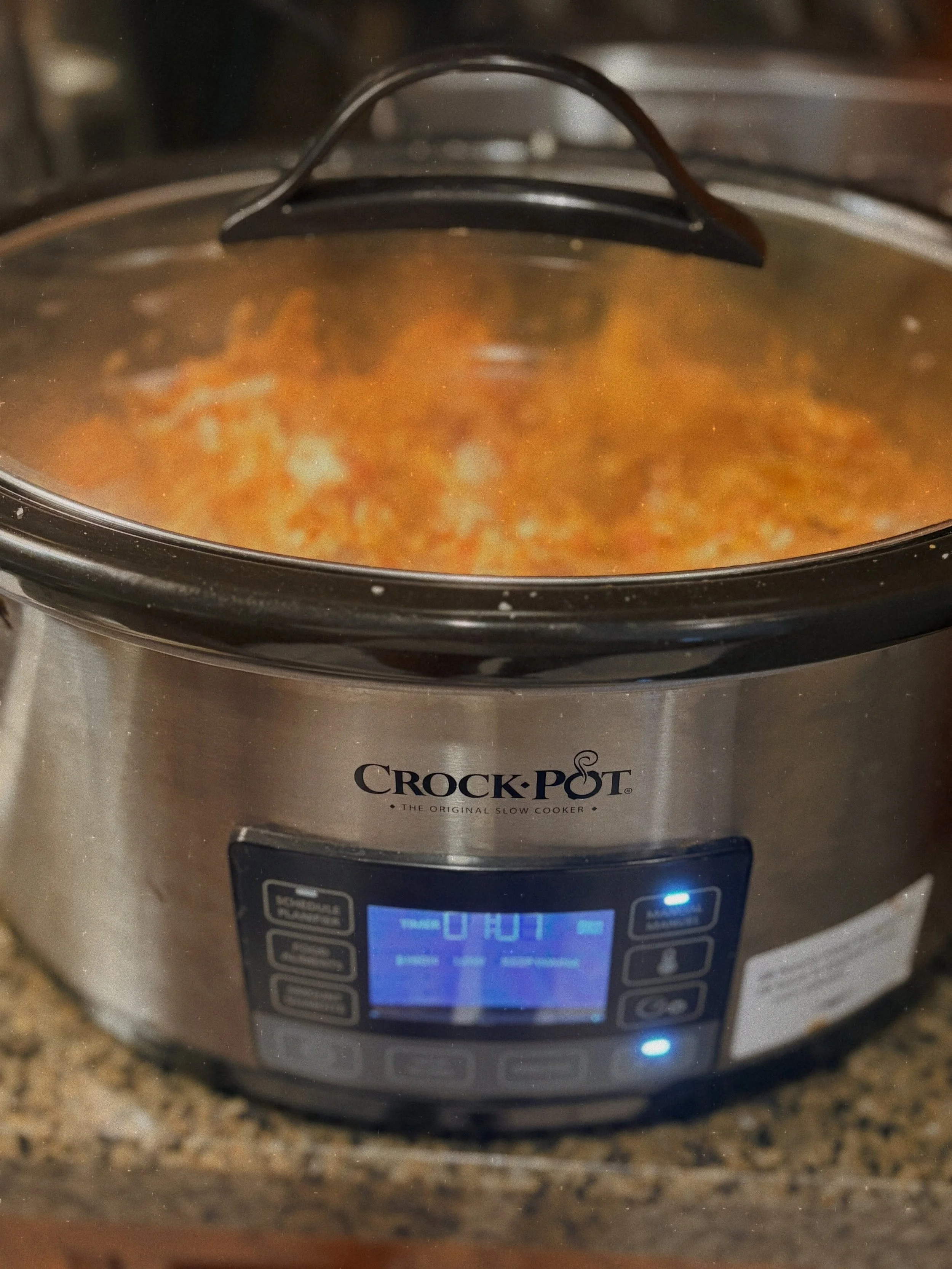 Is it a little early for Crock-Pot season? Maybe. 😂

But with September around the corner, I&rsquo;ve been thinking about one of my biggest dinner pain points: the after-school rush.

School pickup &rarr; activities &rarr; homework &rarr; everyone s