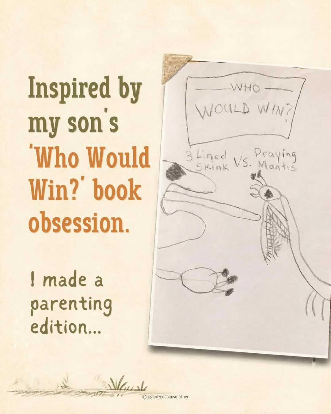 Inspired by my son&rsquo;s obsession with Who Would Win? books, I present: The Parenting Edition. 😂

Because some days, our systems save us. Other days, a missing shoe brings the entire household to its knees.

The goal isn&rsquo;t to win every batt