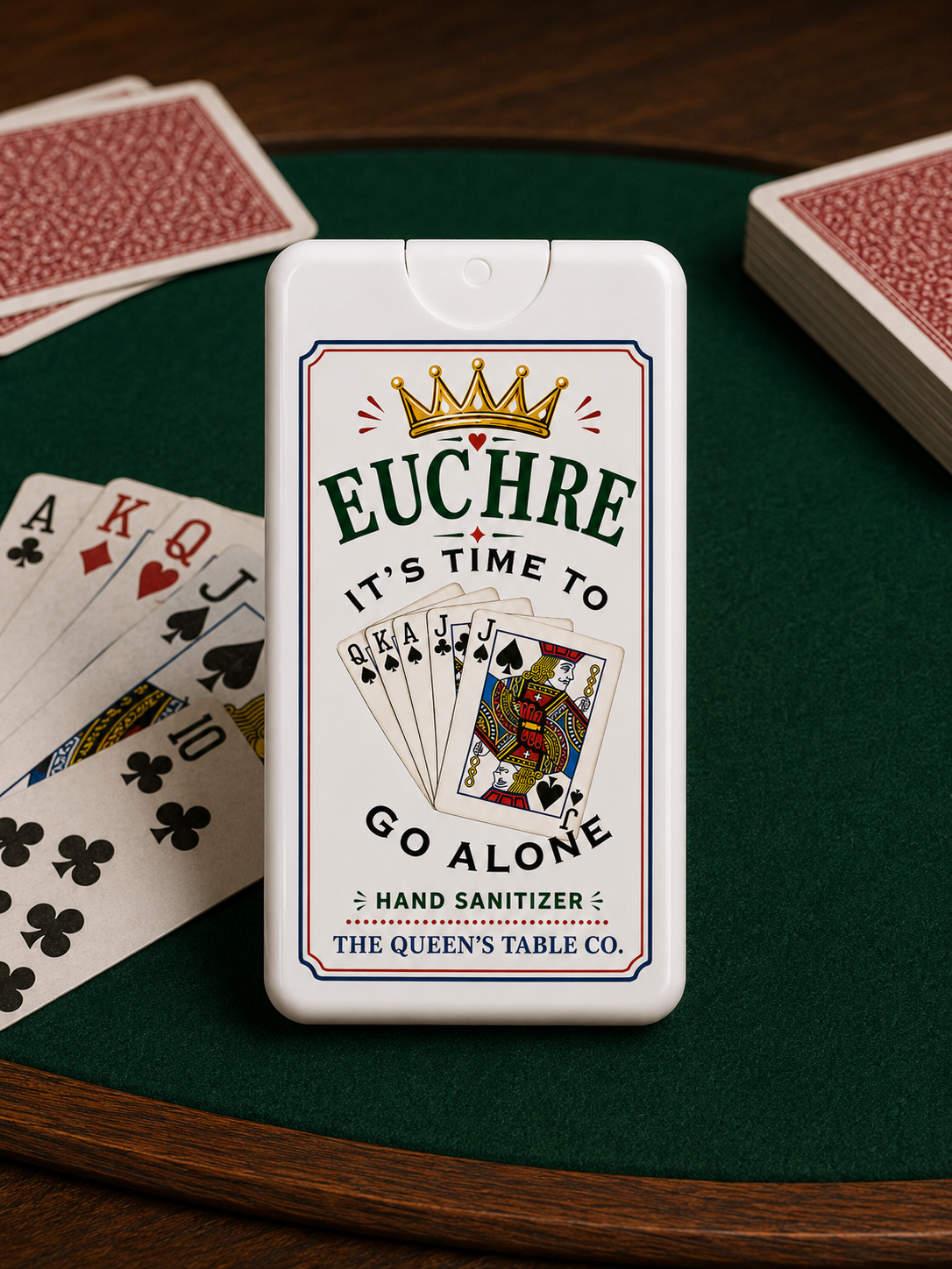 Euchre It's Time to Go Alone