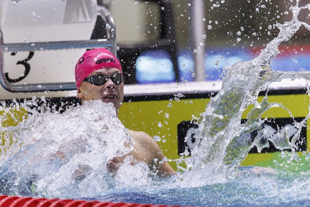 Balint Ashton celebrating a new personal best