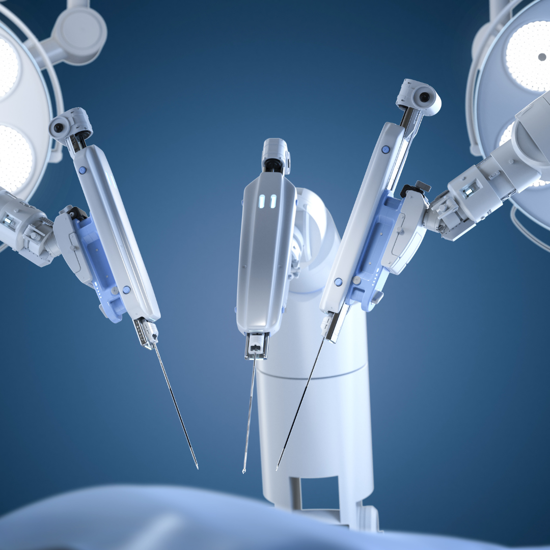 Robotic arm used during spine surgery, Gautham Prabhakar, spine surgeon in San Antonio, Texas at Texas Neuro Spine