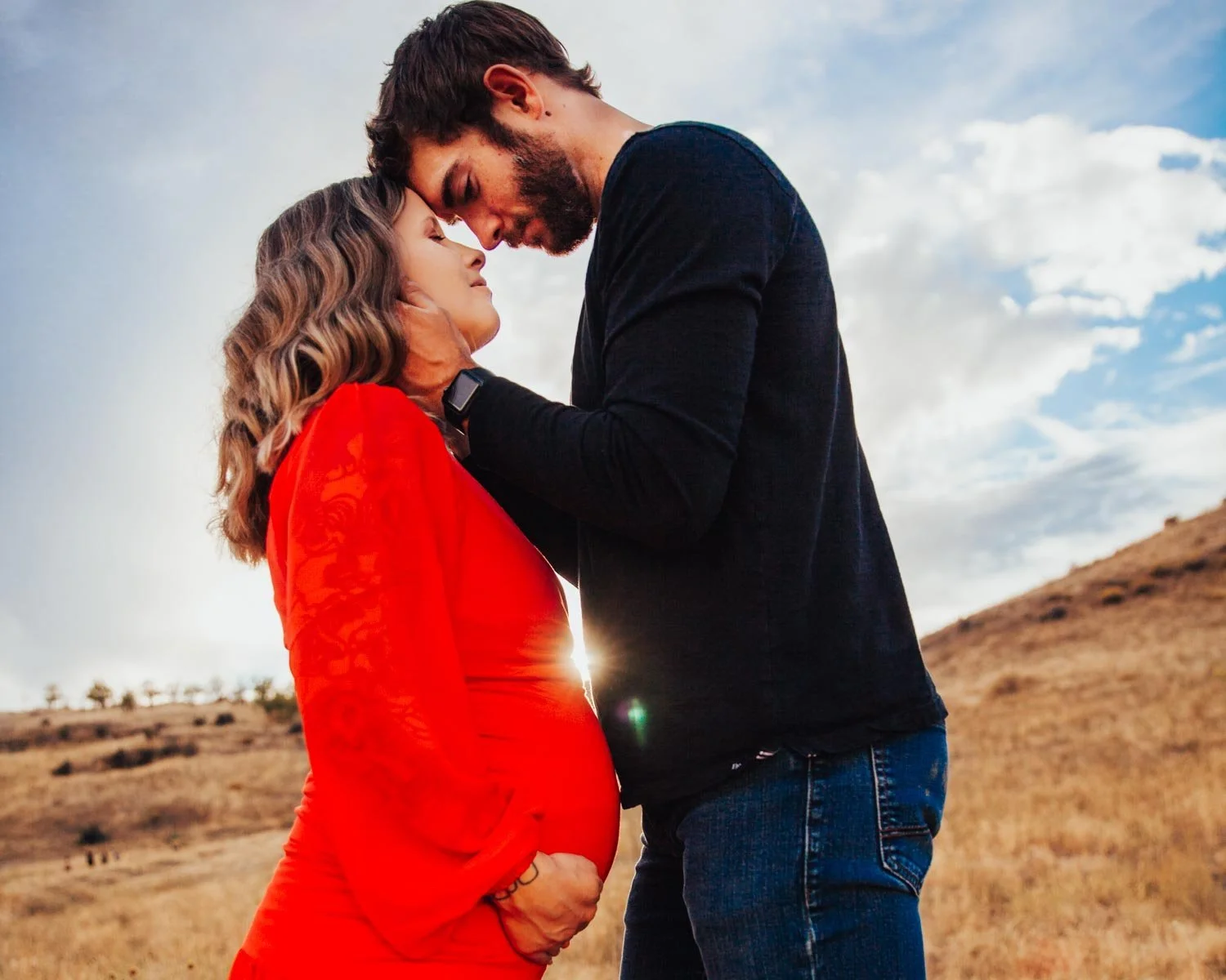 Fall Maternity Photos in the Foothills | Boise Maternity Photographer